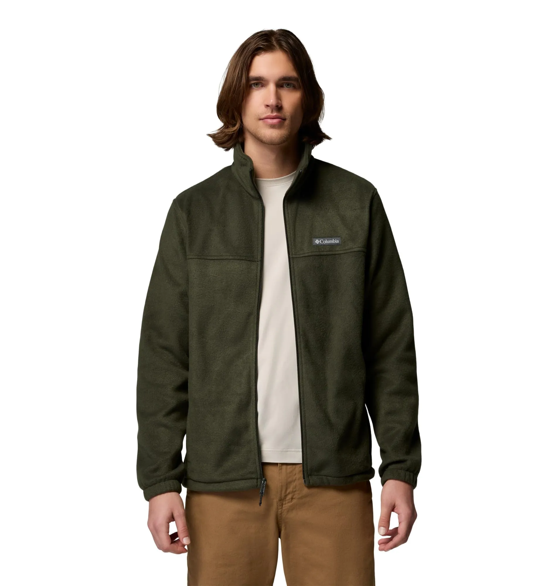 Columbia Steens Mountain Full Zip 2.0 Men's Fleece Jacket, Greenscape - immagine 5