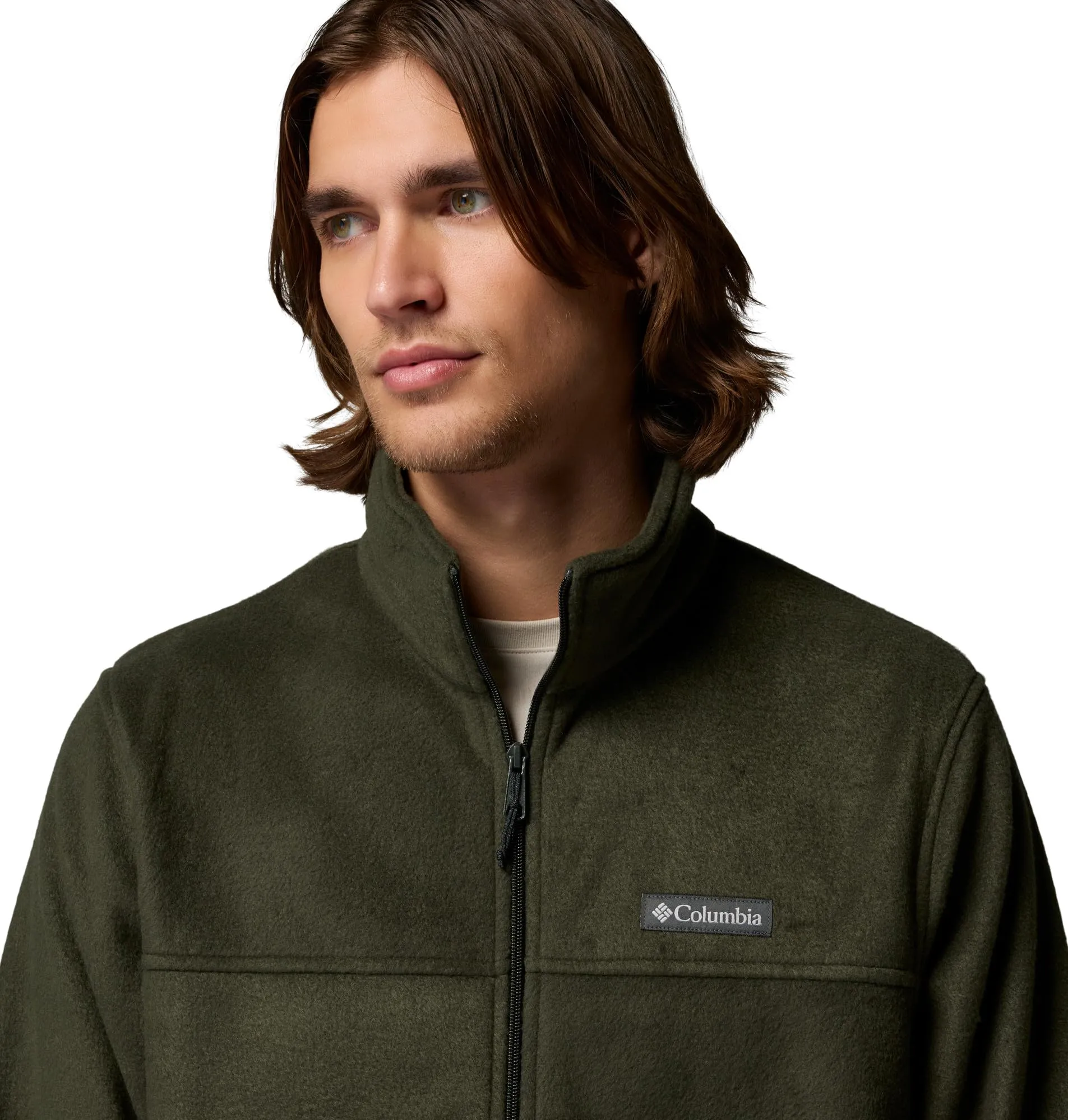 Columbia Steens Mountain Full Zip 2.0 Men's Fleece Jacket, Greenscape, M - immagine 6