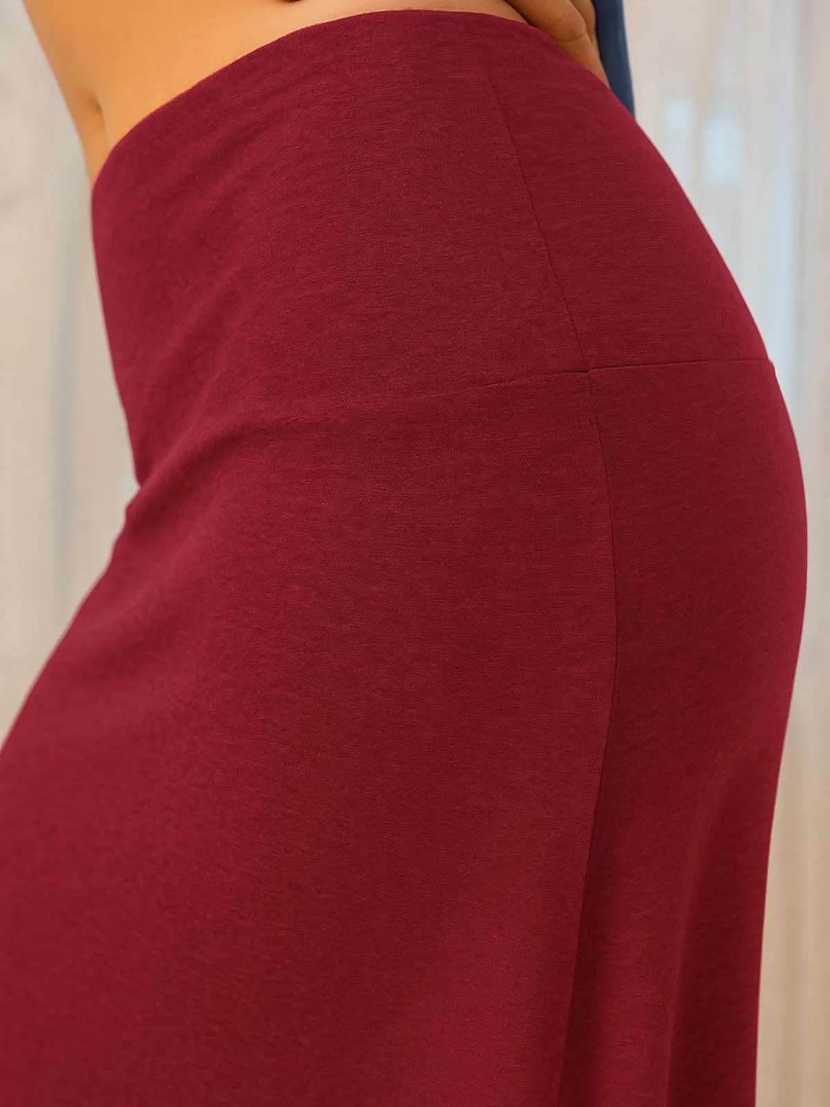 Adigaber Gonna Lunga da Donna Elasticizzata Vita Alta Maxi Yoga - immagine 4