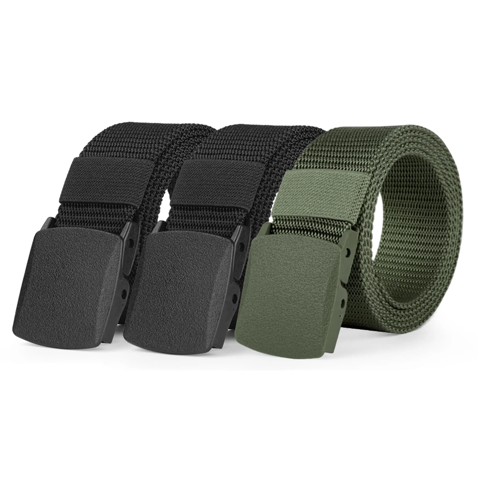 Aomig Cintura Tattica in Nylon con Fibbia in Plastica, Regolabile per Uomo, Outdoor e Militare - immagine 1