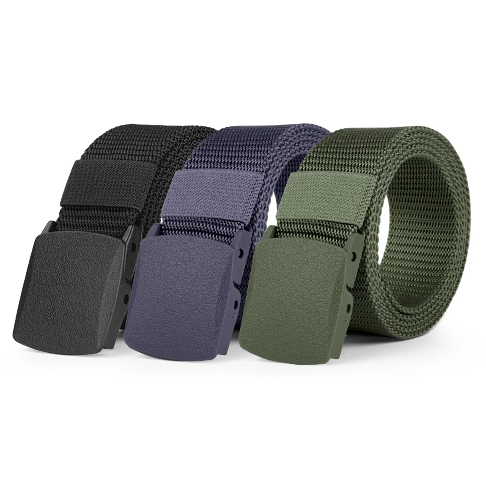 Aomig Cintura Tattica in Nylon con Fibbia in Plastica, Regolabile, per Uomo - immagine 1