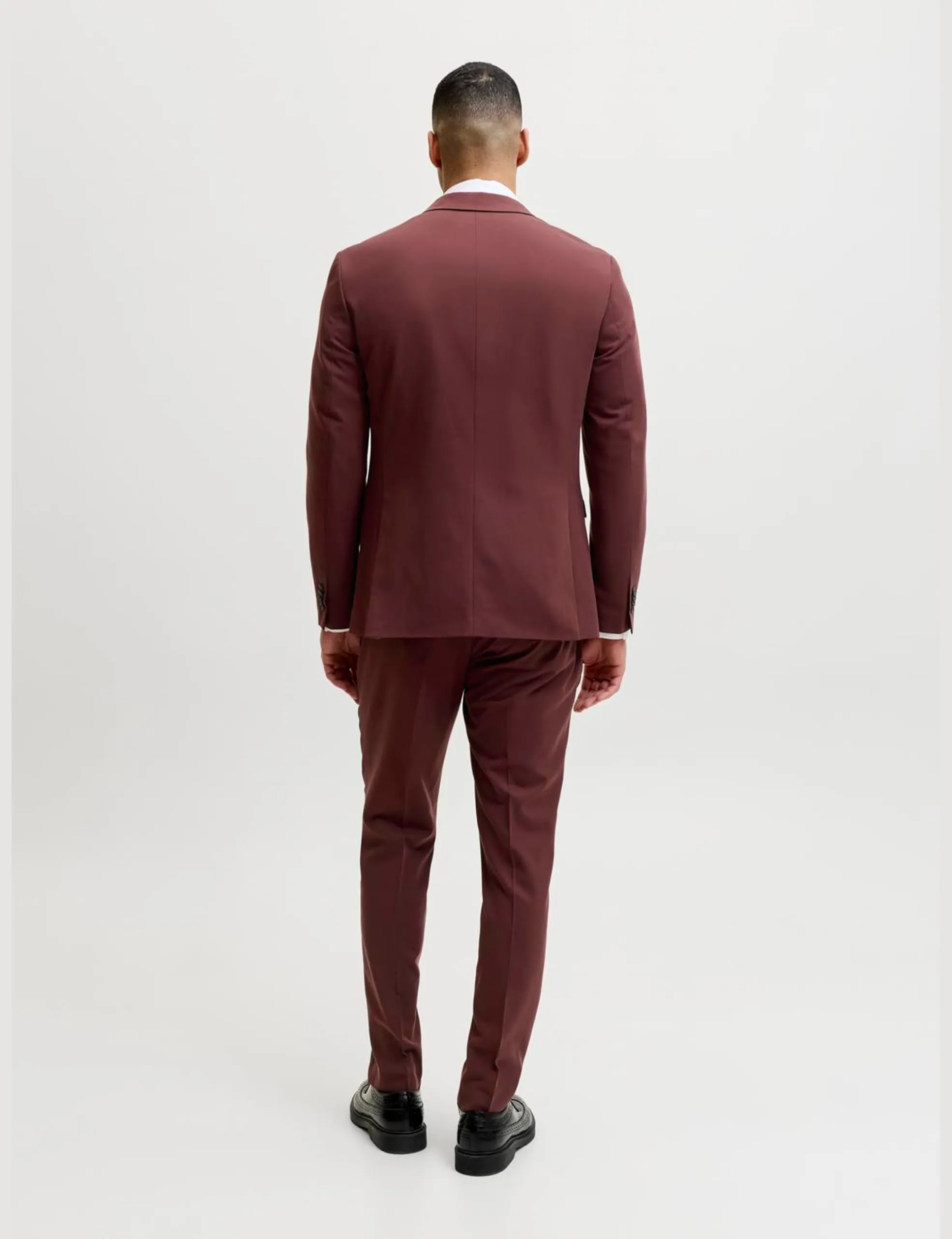 Jack & Jones JPRFRANCO Super Slim Fit Suit, Bitter Chocolate, Size 46 - immagine 4