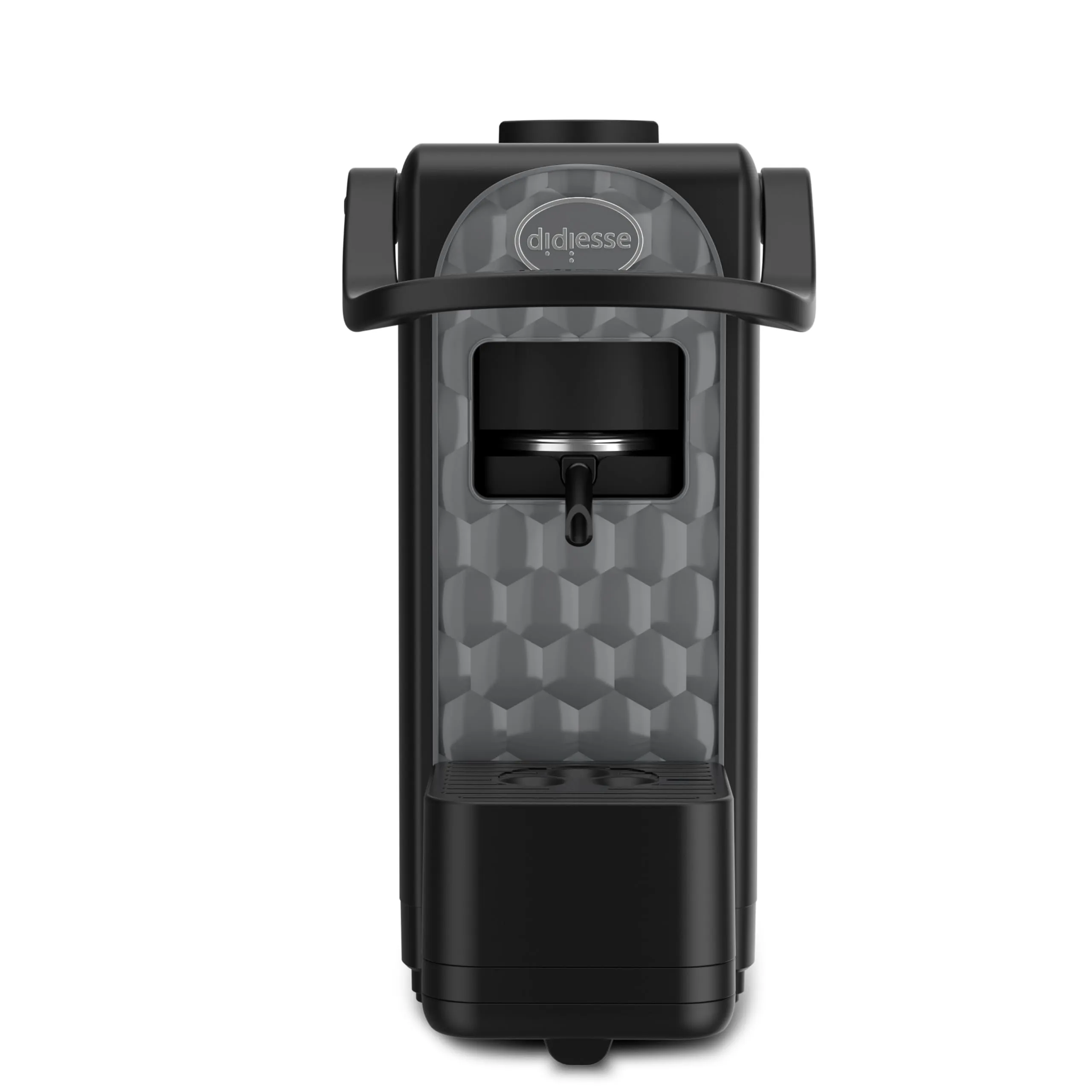 Didiesse DarkSide Macchina Caffè Cialde Espresso, Serbatoio 1.3L, 650W, Grigio - immagine 1