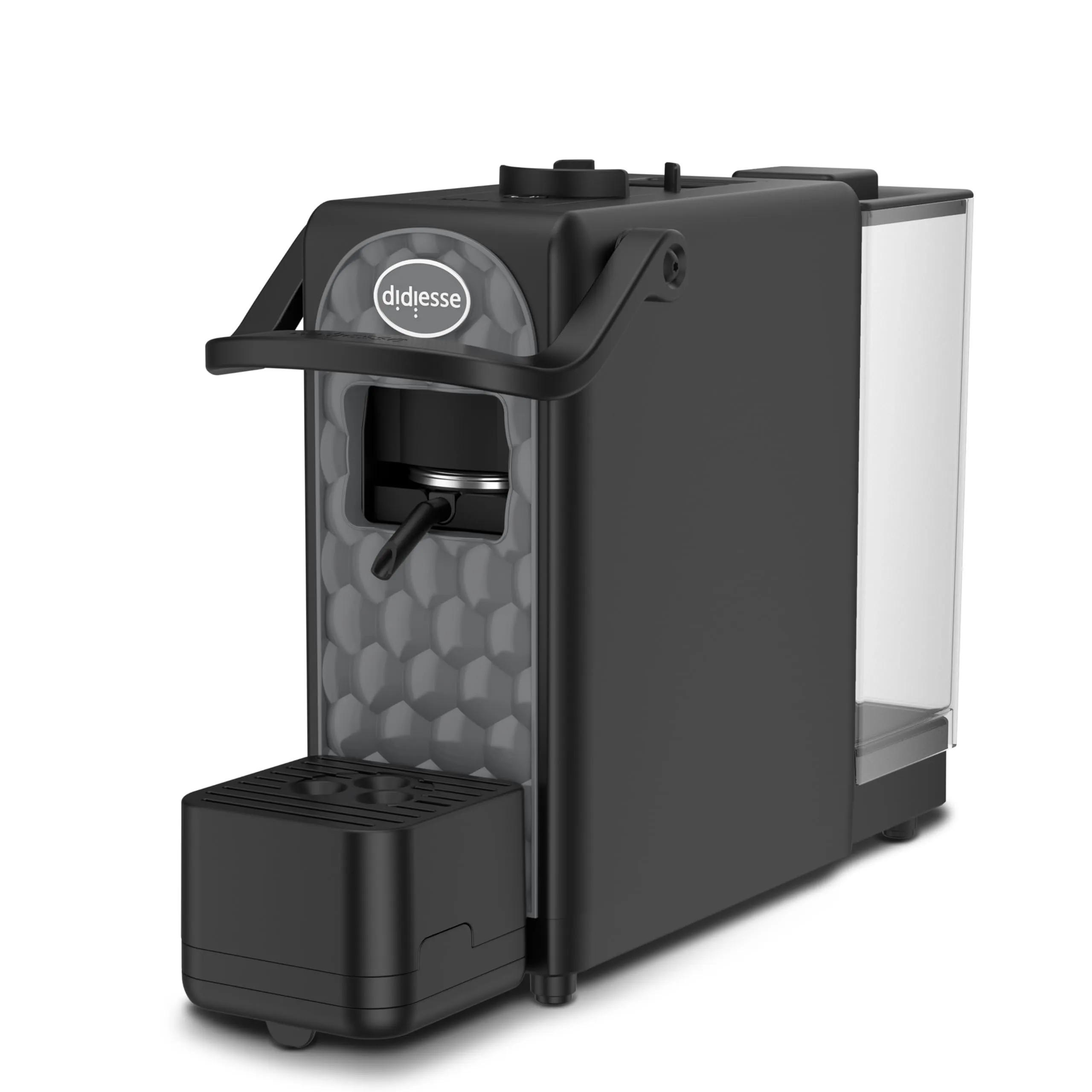 Didiesse DarkSide Macchina Caffè Cialde Espresso, Serbatoio 1.3L, 650W, Grigio - immagine 3