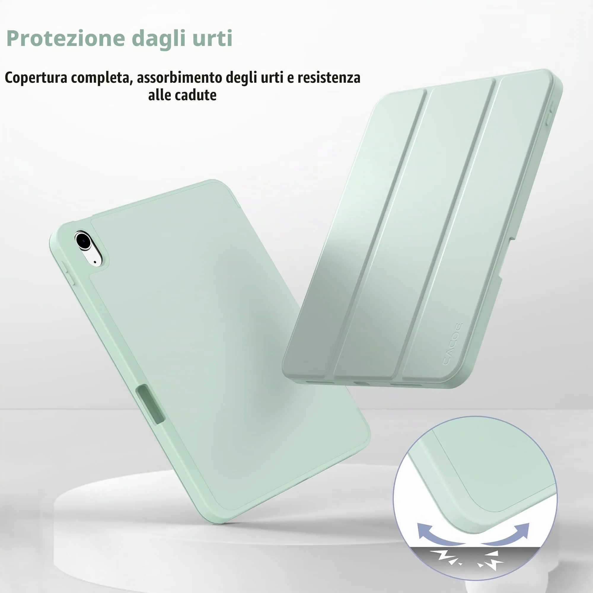 CACOE Cover per iPad 11 Generazione (A16) / iPad 10 Generazione (10.9 pollici) - immagine 5