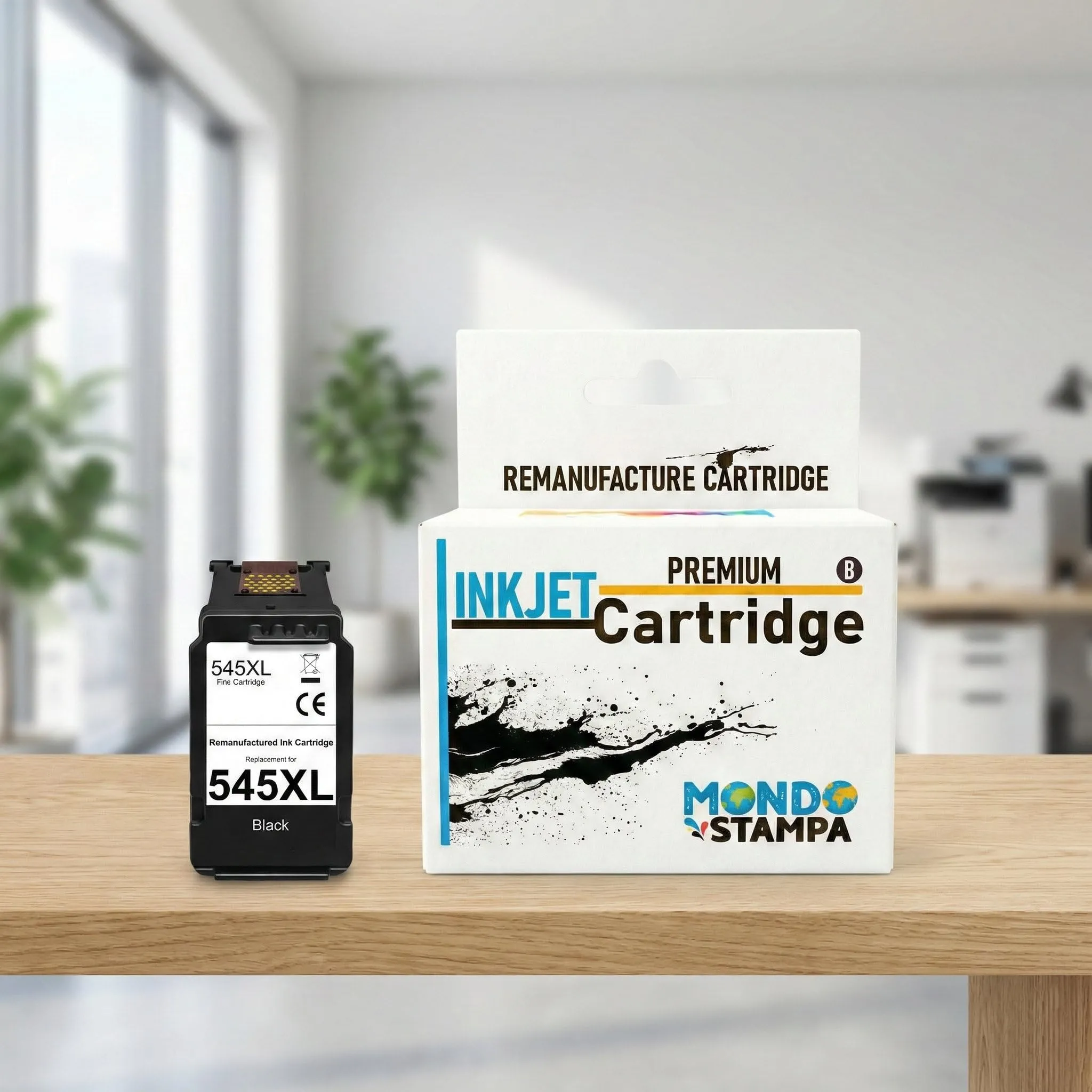 Mondo Stampa Cartuccia Nero Alta Capacità Compatibile con Canon PG-545 XL per Stampanti PIXMA MG2550, TS3150, TR4550 e Serie MG, TS, TR, MX, IP - immagine 6