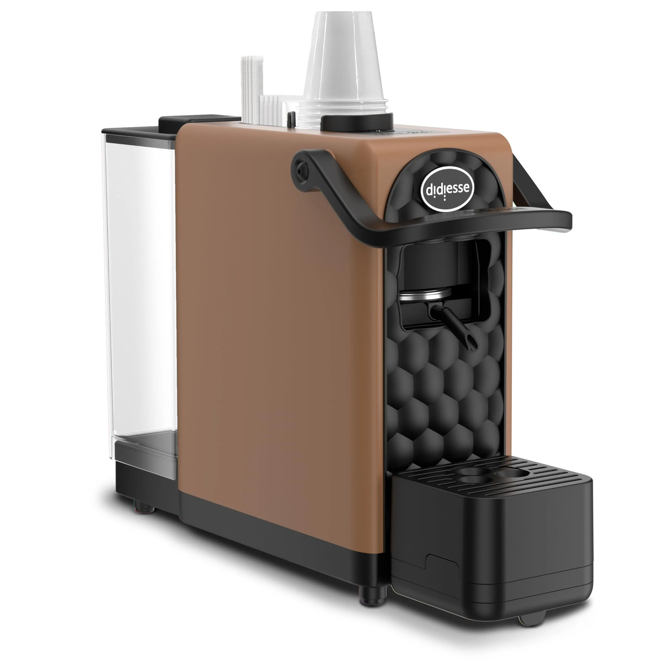 Didiesse DarkSide Macchina Caffè a Cialde, Serbatoio 1.3 L, 650W, Colore Bronzo - immagine 8