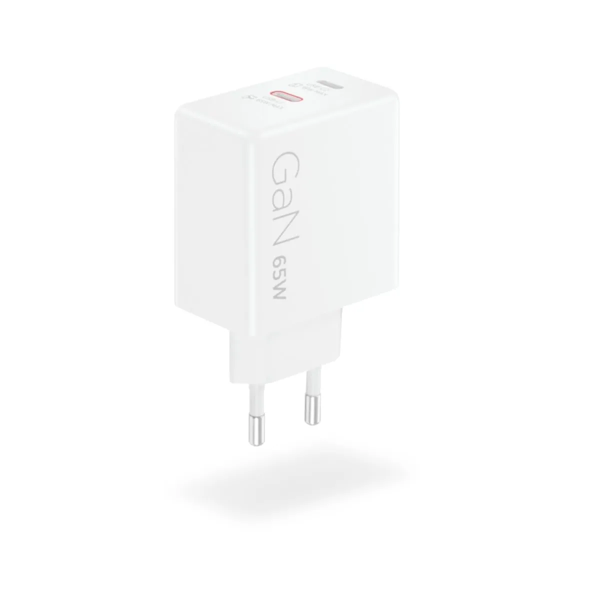 Lenovo Dual USB-C 65W GaN Charger with 1.5m Cable - G0A6065WEU - immagine 2