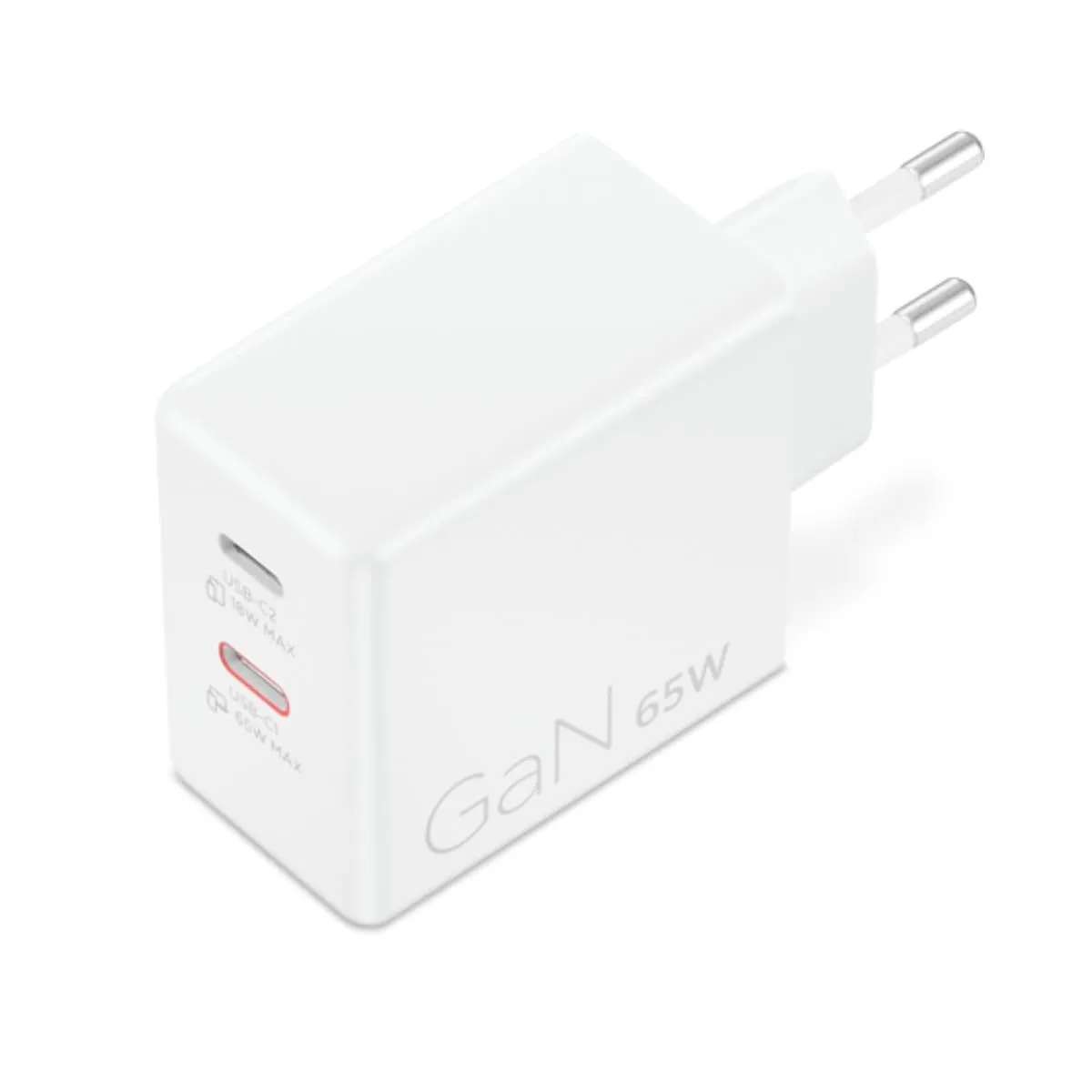 Lenovo Dual USB-C 65W GaN Charger with 1.5m Cable - G0A6065WEU - immagine 6