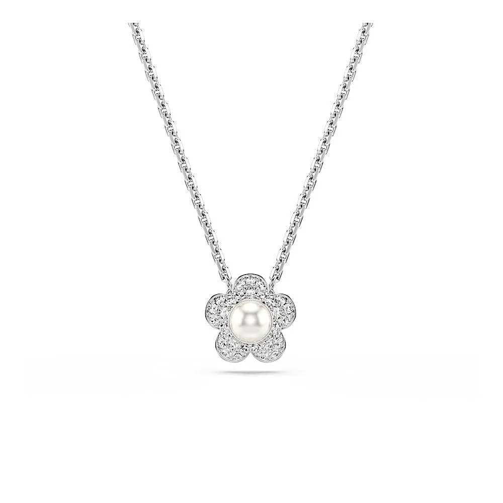 Swarovski Capsule 2026 Angelic Ciondolo, Placcato Rodio Lucido con Cristalli - P_145649 - immagine 9