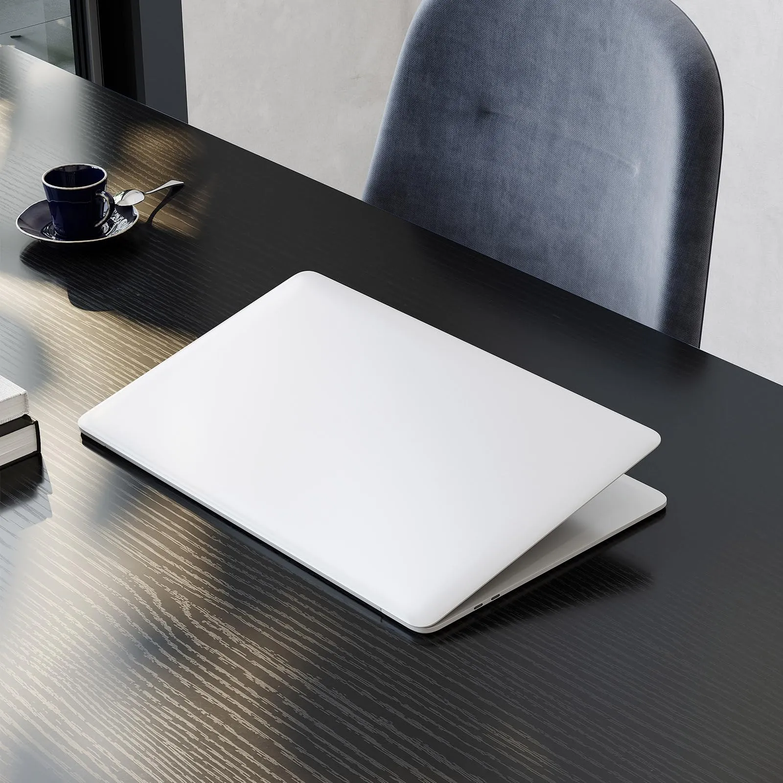 ODK Scrivania per Computer e Ufficio, 160 x 55 cm, Nera - immagine 4