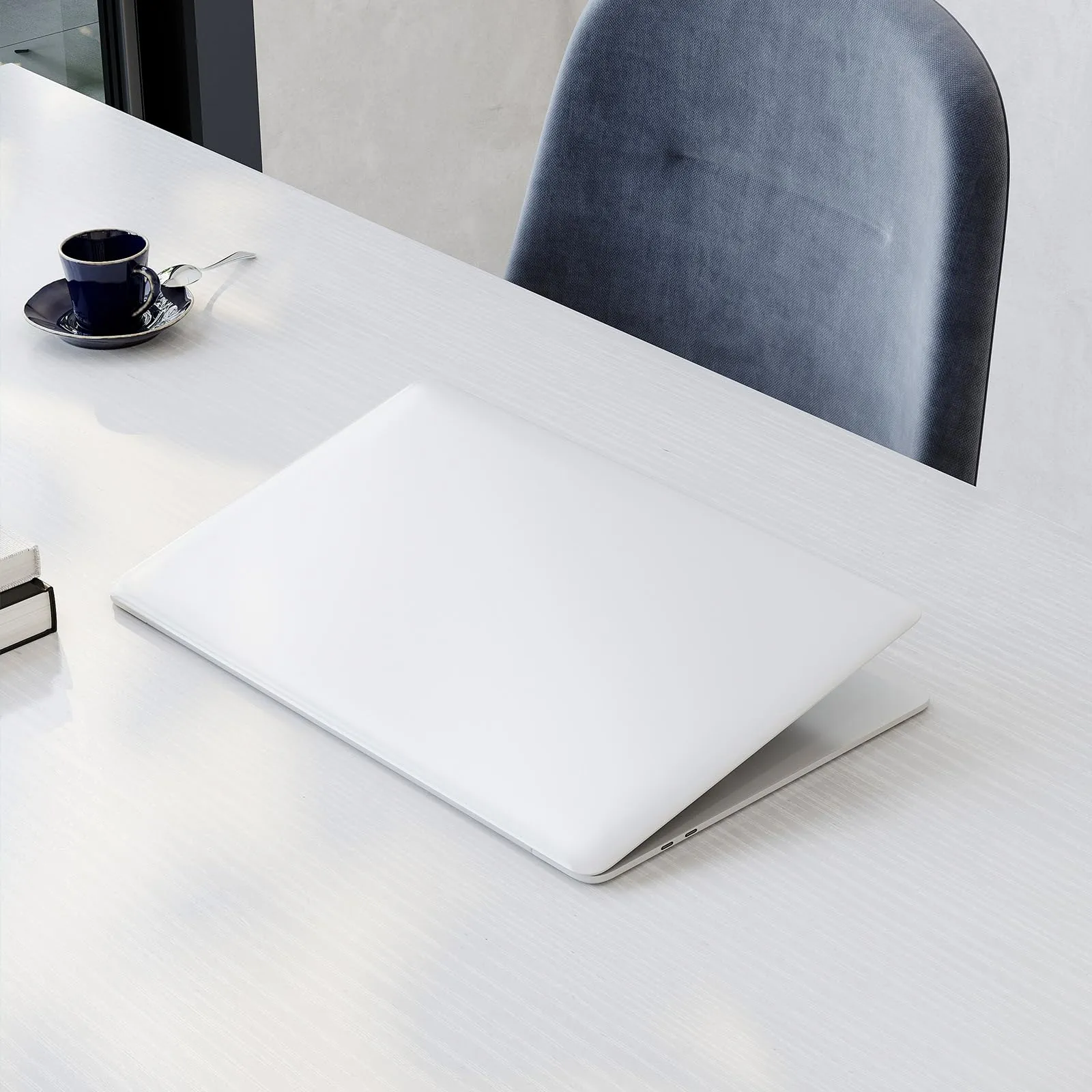 ODK Scrivania per Computer e Ufficio, 160 x 55 cm, Bianca - immagine 6