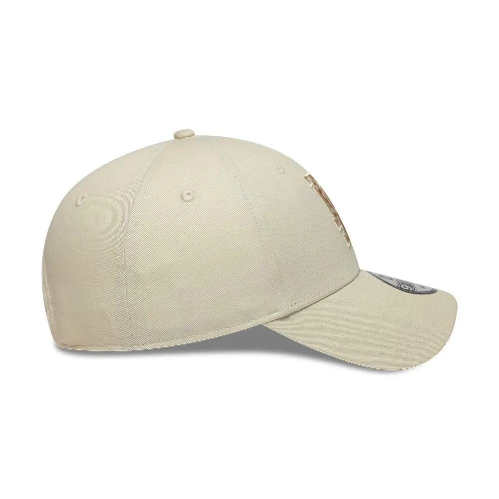 New Era Los Angeles Dodgers MLB 9Forty Faux Pony Infill Cap - Beige - immagine 7