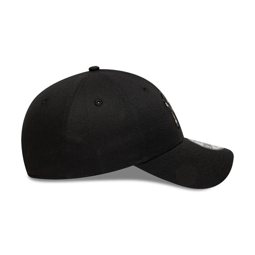 New Era New York Yankees MLB Faux Pony Infill 9Forty Cap - Nero - immagine 7