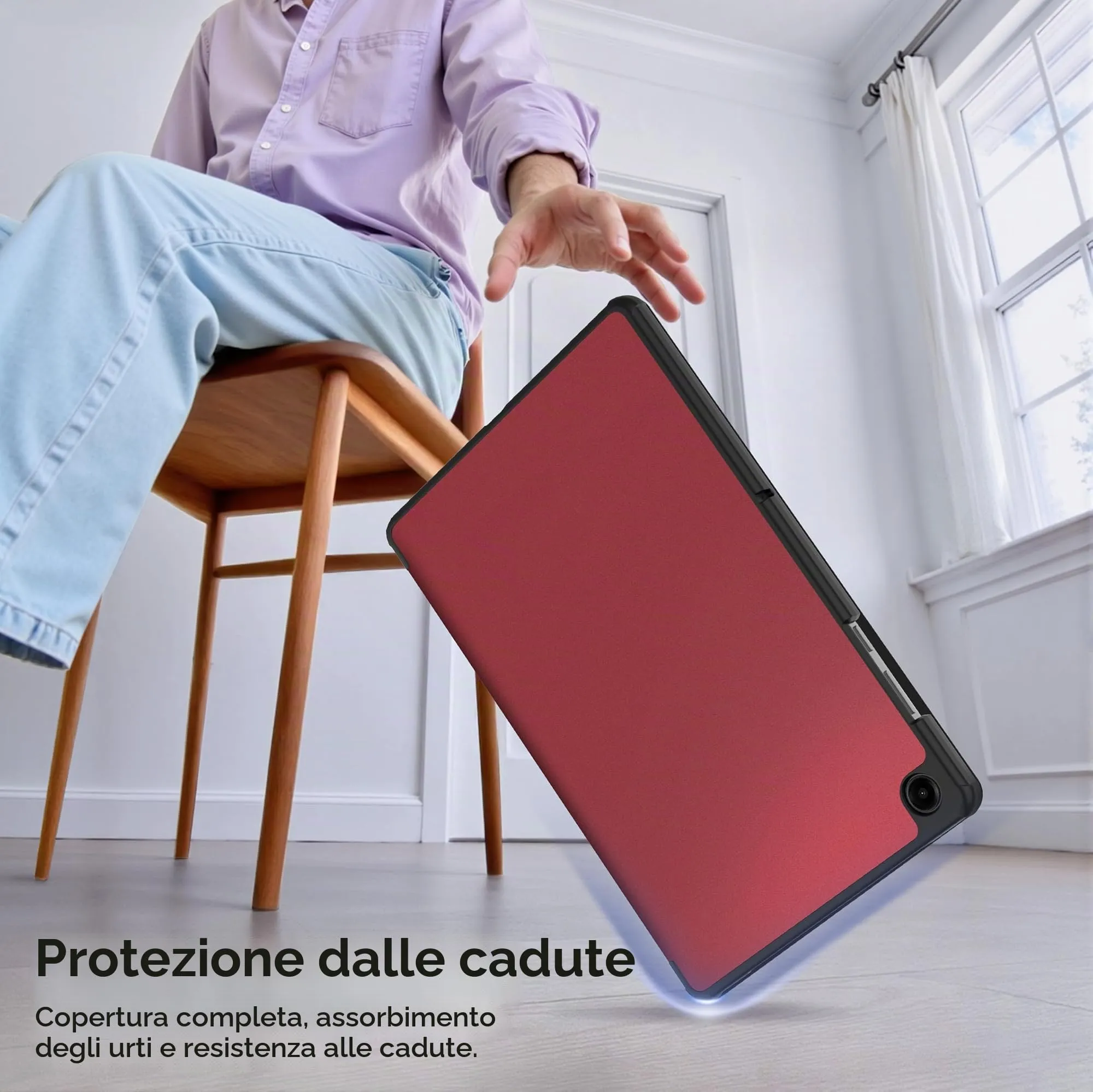 EasyAcc Custodia per Samsung Galaxy Tab A11+ Plus / A9+ 11 Pollici (2025) SM-X236B/SM-X230 - immagine 3