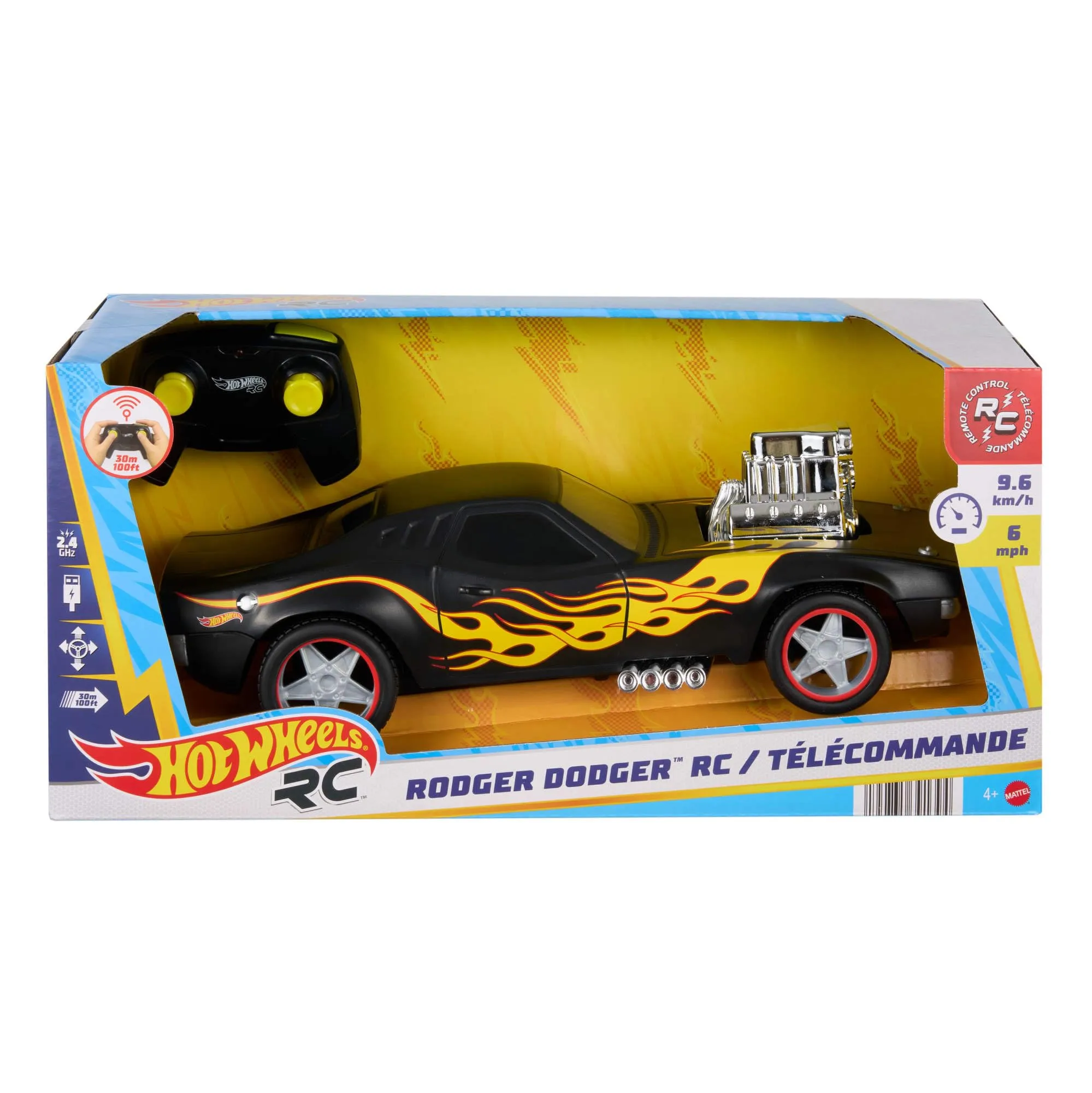 Hot Wheels Rodger Dodger RC 1:16 - immagine 6