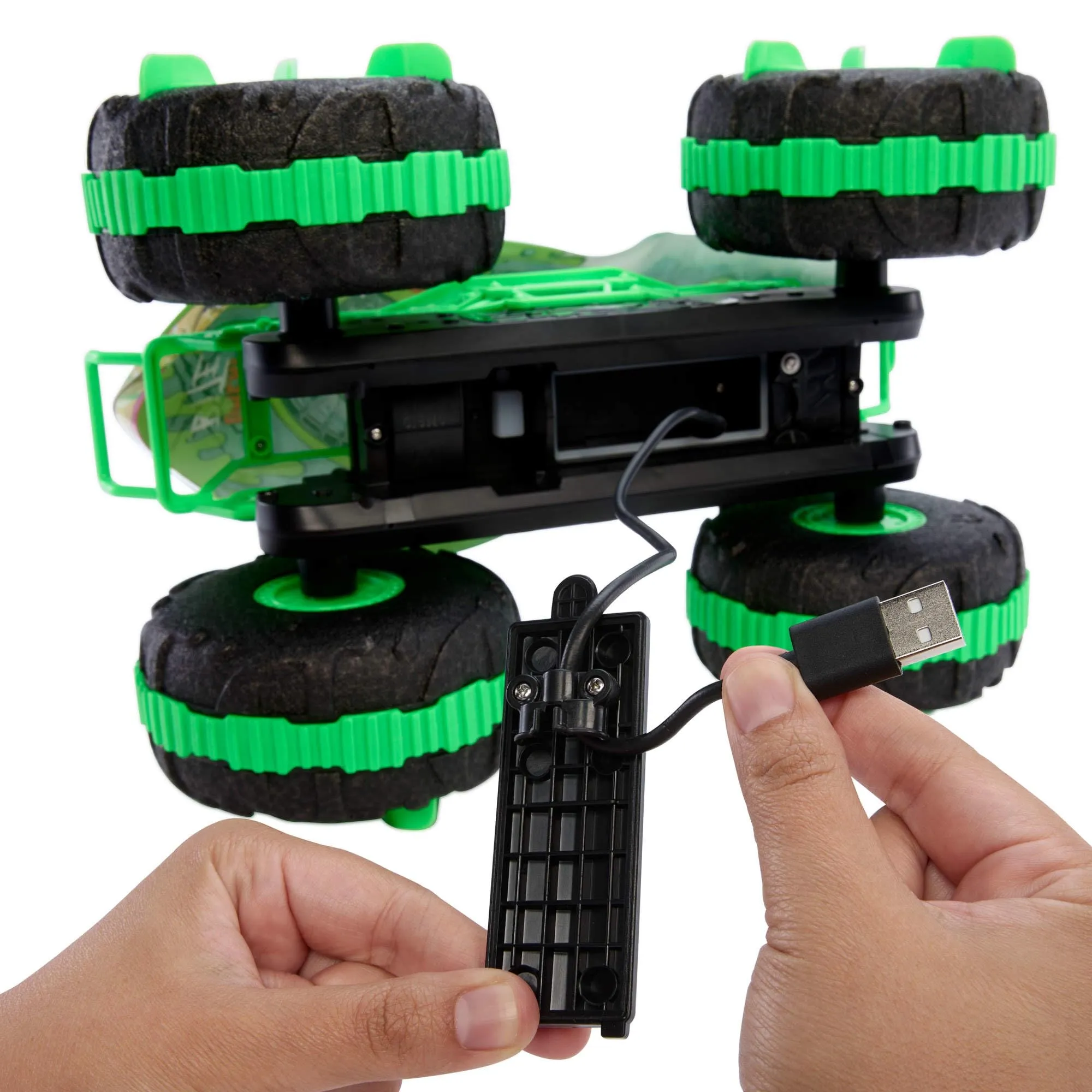 Hot Wheels Monster Trucks Mutant Chaos Great Bite All-Terrain RC - immagine 4