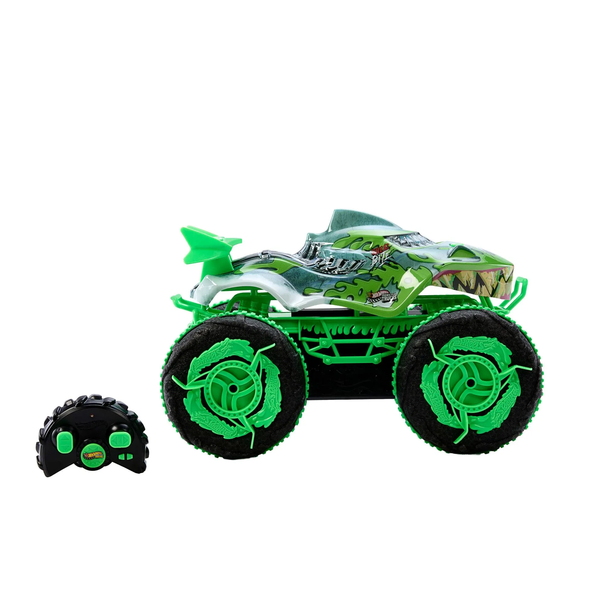 Hot Wheels Monster Trucks Mutant Chaos Great Bite All-Terrain RC - immagine 5