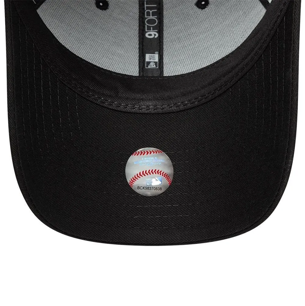 New Era Atlanta Braves MLB 9Forty Faux Pony Infill Cap - Nero - immagine 5
