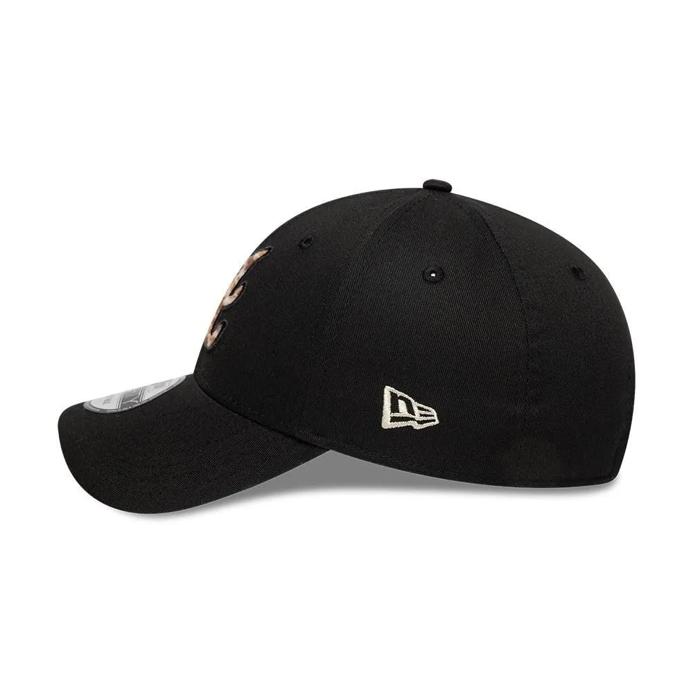 New Era Atlanta Braves MLB 9Forty Faux Pony Infill Cap - Nero - immagine 6