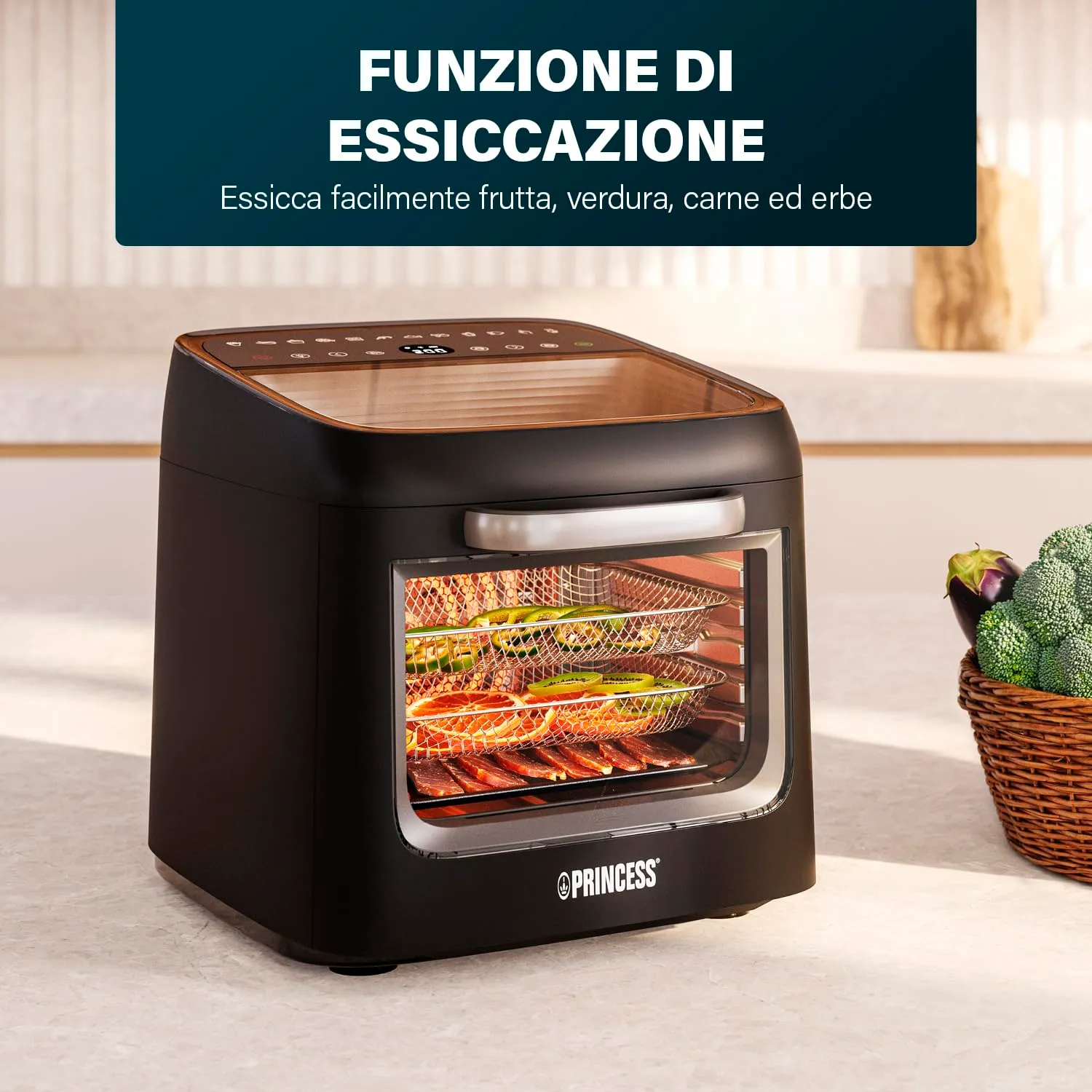 Princess Airfryer Oven Vision 12,6 L 1800 W 01.182288.01.001 - immagine 7