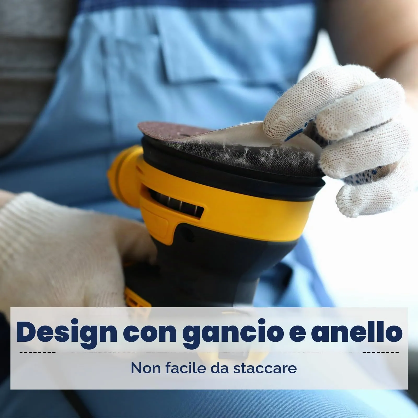 Sinand Dischi Abrasivi 125mm 8 Fori, 200 Pezzi, Graniglie 40/60/80/100/120/180/240/320/400/600 - immagine 3