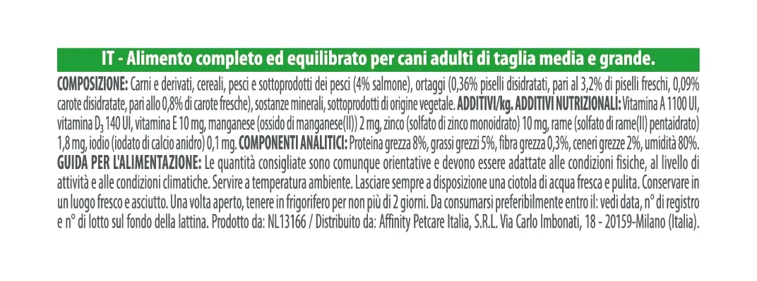 Trainer Natural Bocconcini per Cane Medium & Maxi con Salmone - 12 x 415g - immagine 4