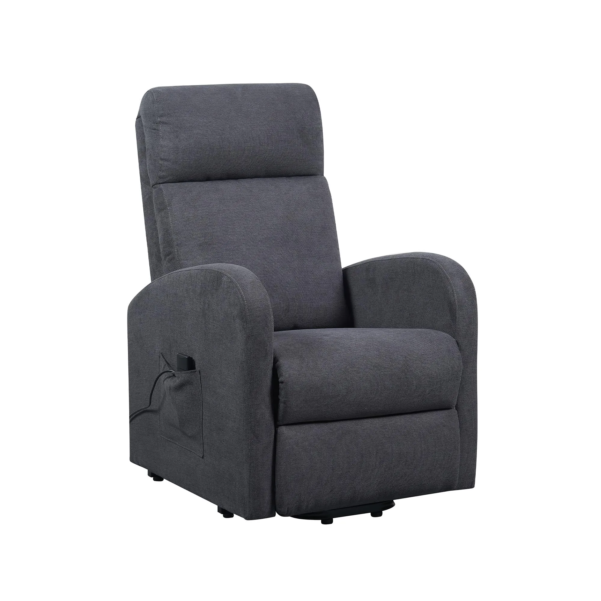 Poltrone Italia Poltrona Relax Elettrica 2 Motori Alzapersona Grigio - immagine 1
