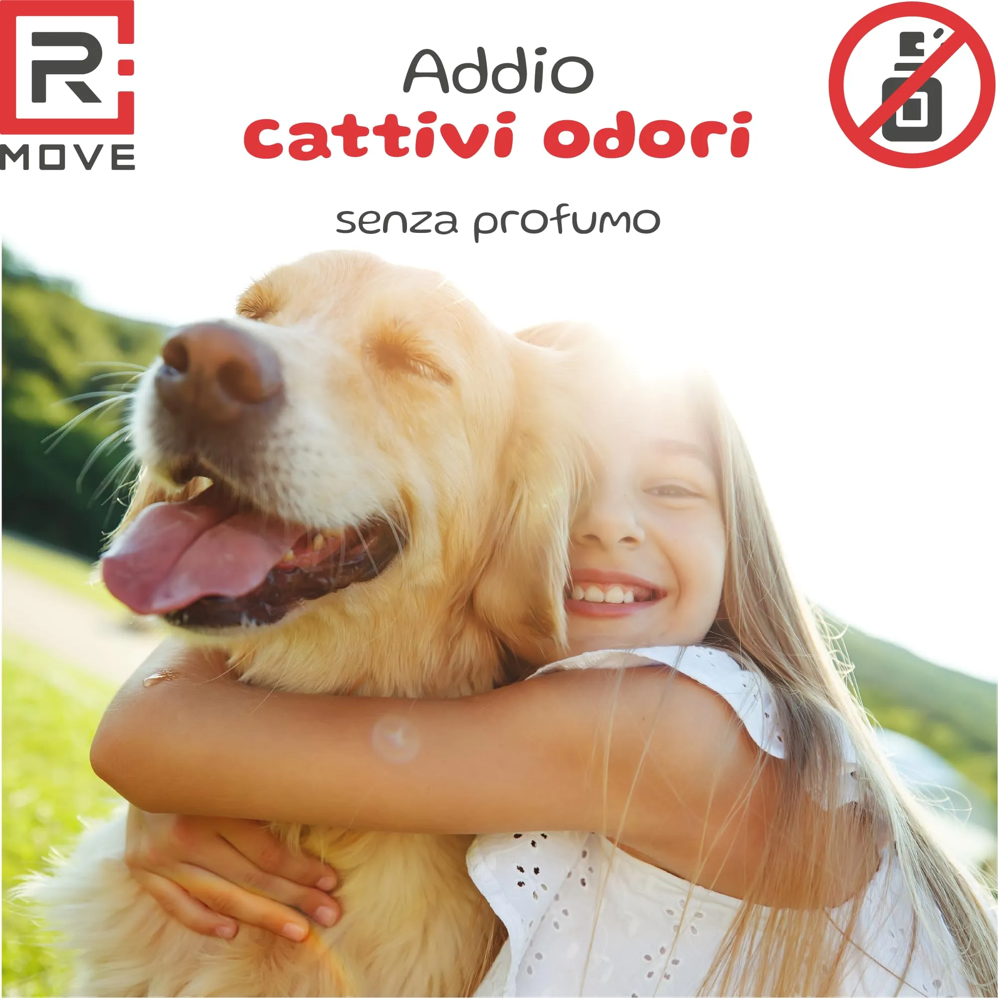 R MOVE Sacchetti Igienici per Cani, 810 pz (54 Rotoli), 30x23 cm, 2,5 Litri - immagine 5