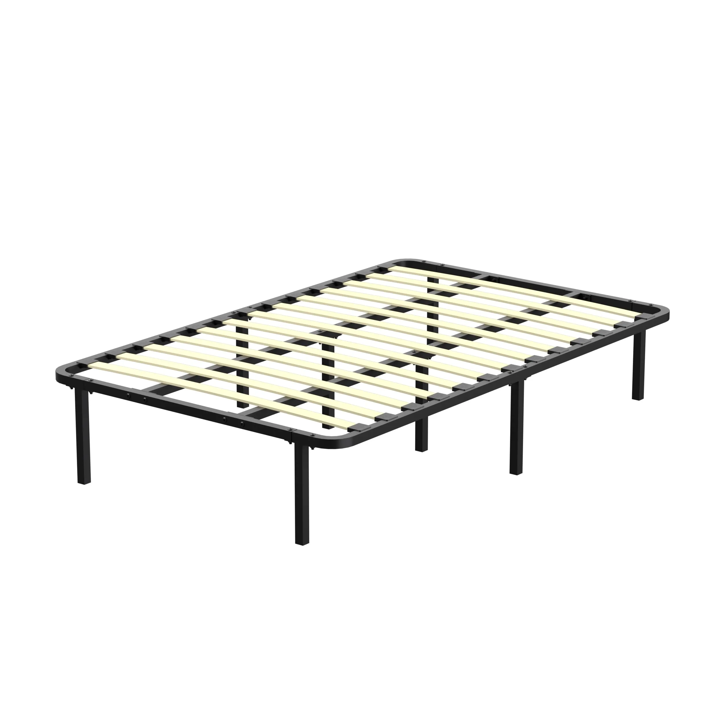 DEWINNER Rete Letto 90x190cm, Altezza 35 cm, 13 Doghe in Legno Pioppo Ortopedica, Singolo con 7 Piedi - immagine 9