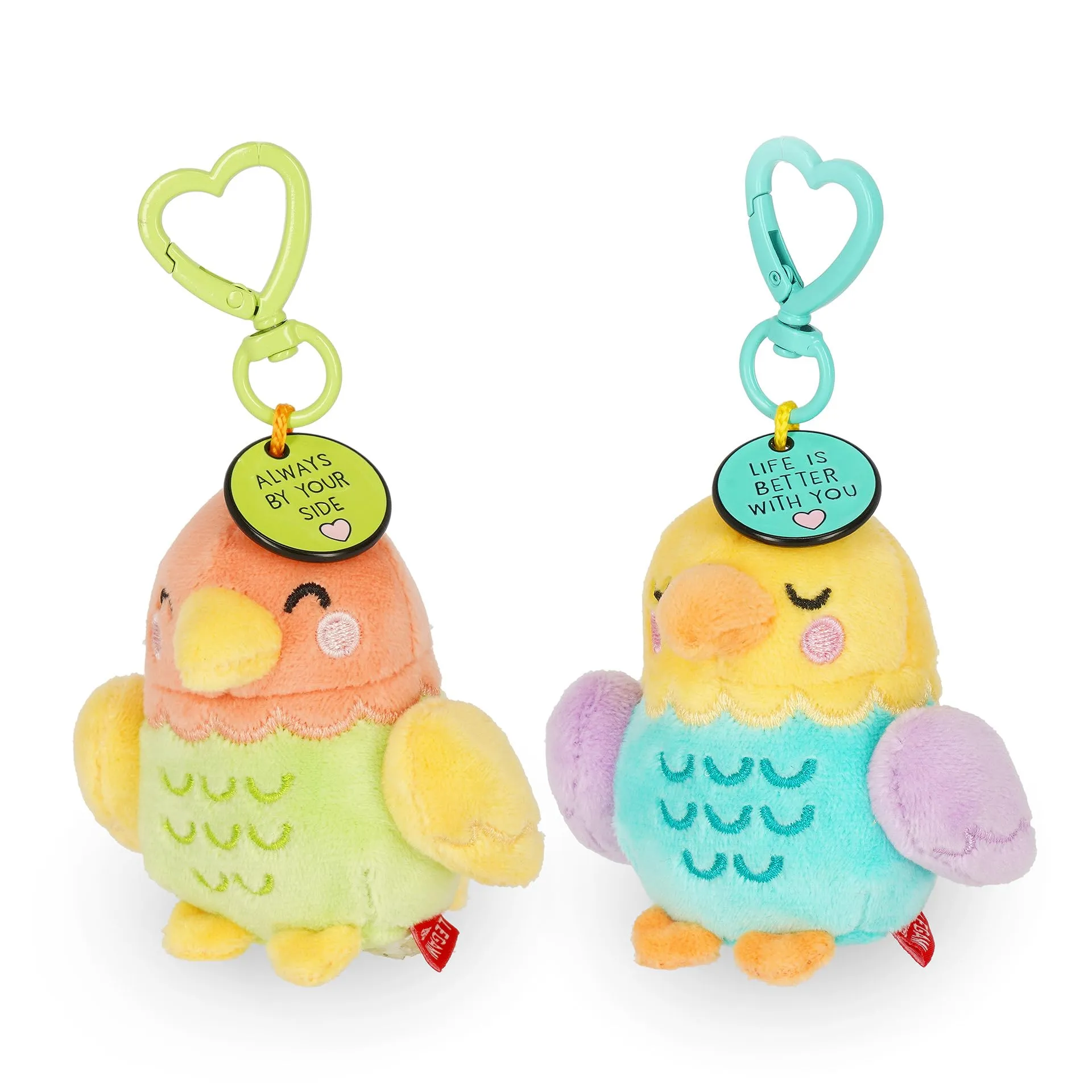 Legami Set di 2 Portachiavi con Peluche Super Soft Tiny Edizione Limitata San Valentino - immagine 2