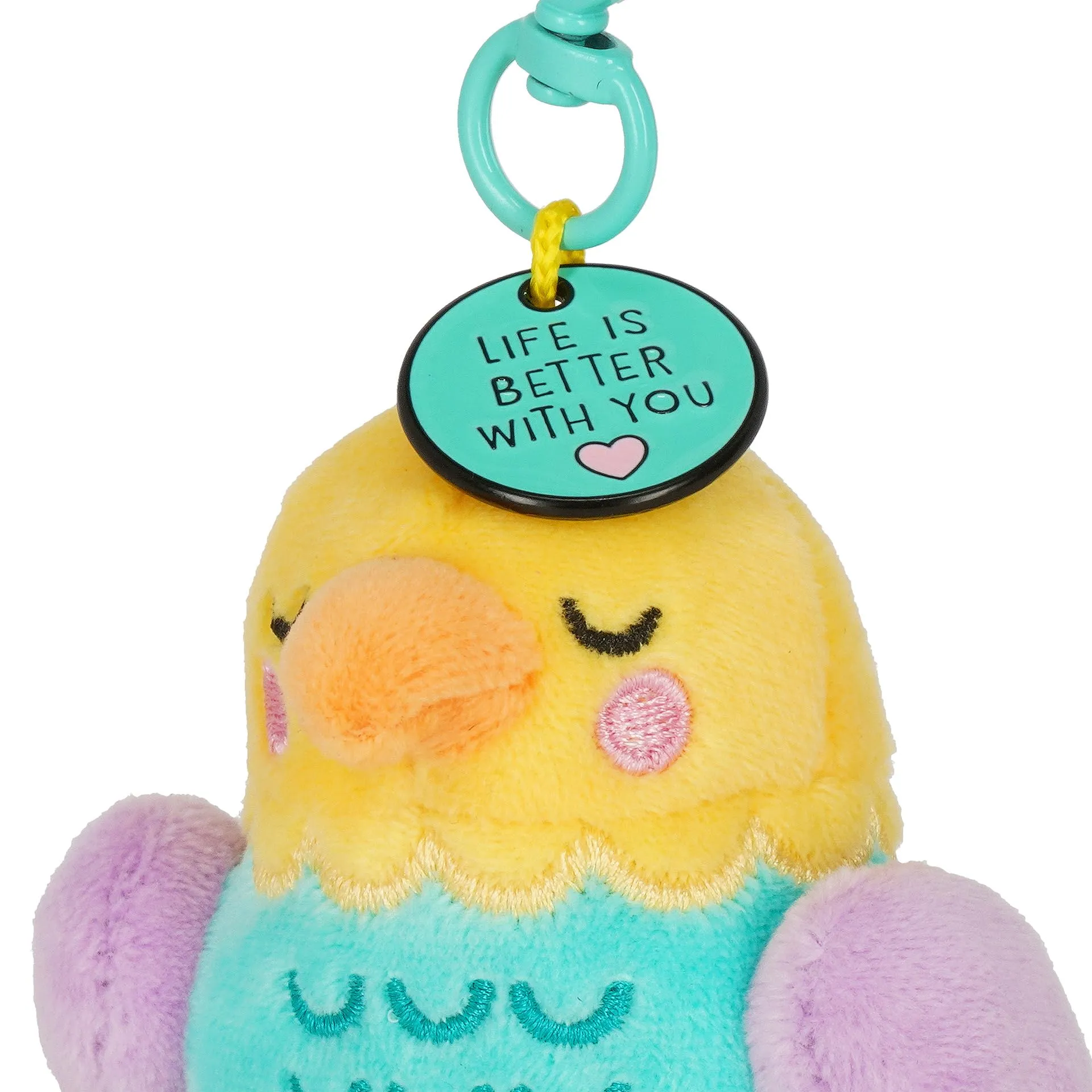 Legami Set di 2 Portachiavi con Peluche Super Soft Tiny Edizione Limitata San Valentino - immagine 3
