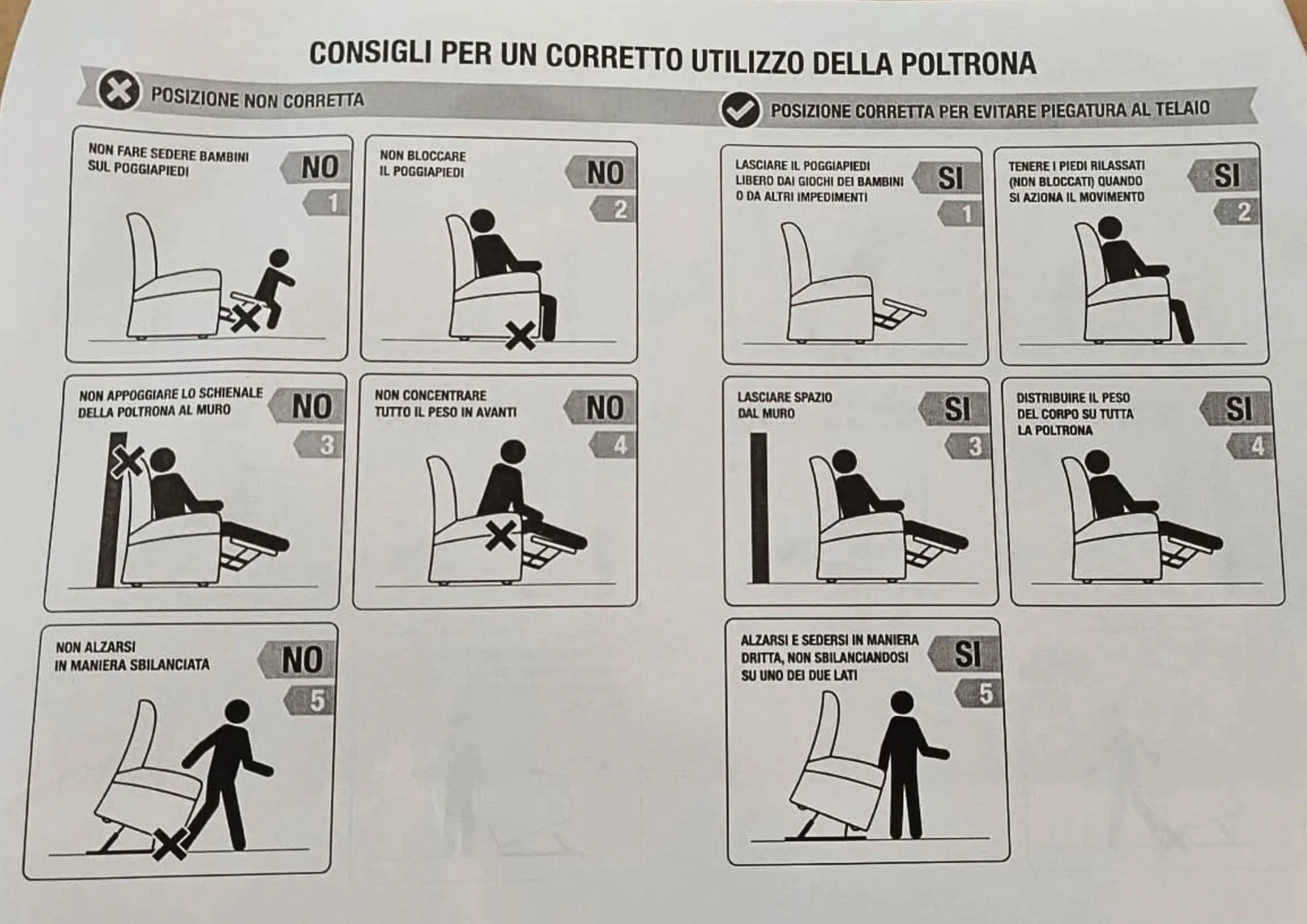 Poltrone Italia Poltrona Relax Elettrica Vertical 2 Motori Zero Gravity, Reclinazione Indipendente, Braccioli Estraibili e Tavolino, Grigio - immagine 10