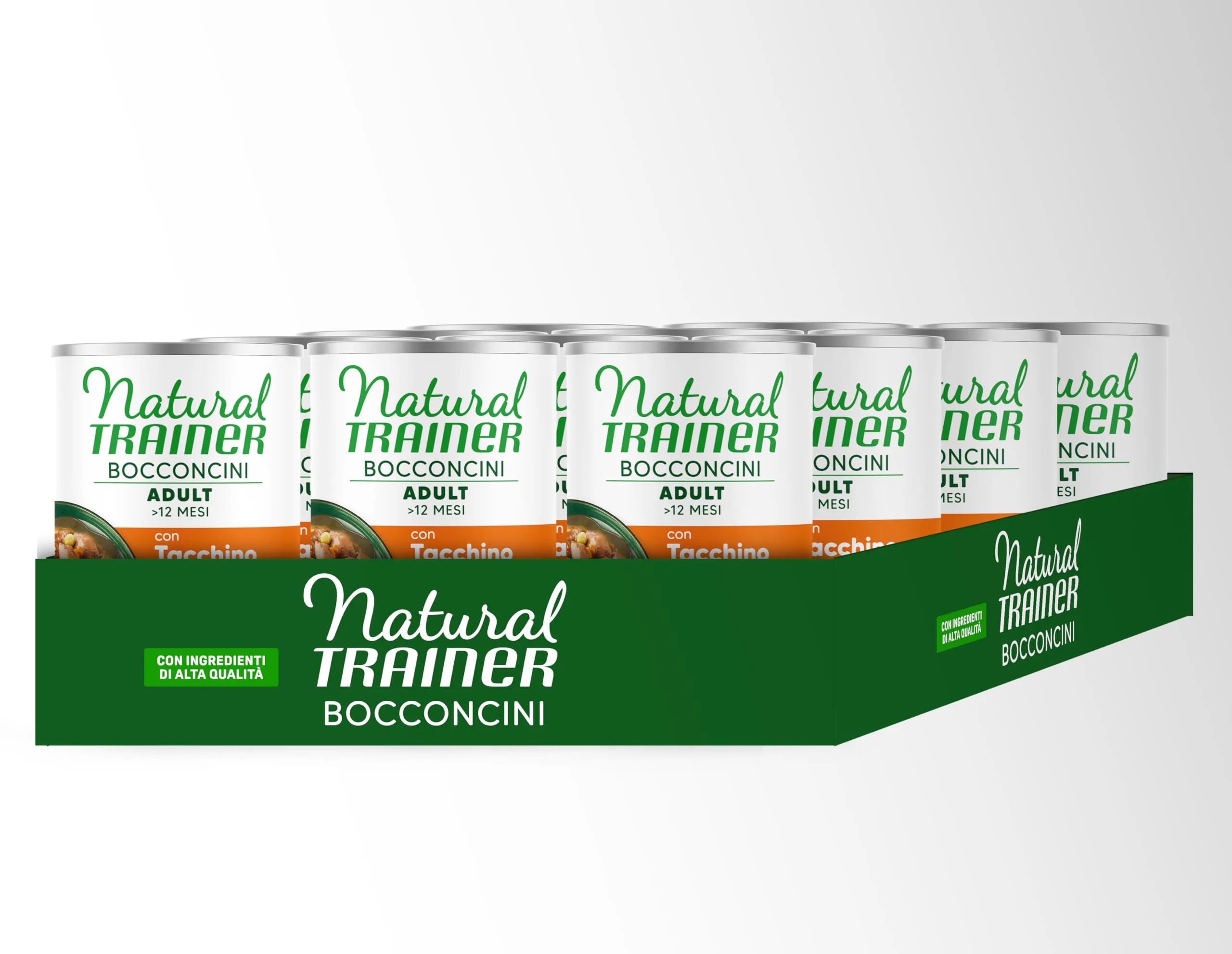 Trainer Natural Bocconcini per Cane Medium & Maxi con Tacchino - 12 x 415g - immagine 2