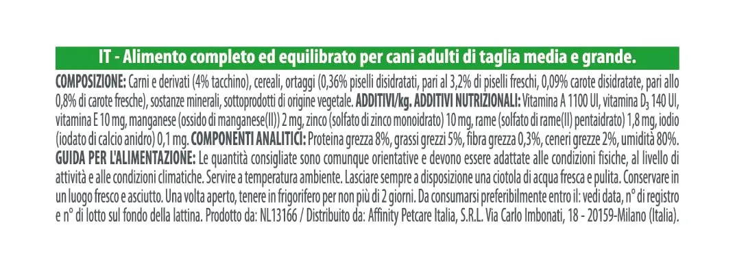 Trainer Natural Bocconcini per Cane Medium & Maxi con Tacchino - 12 x 415g - immagine 4
