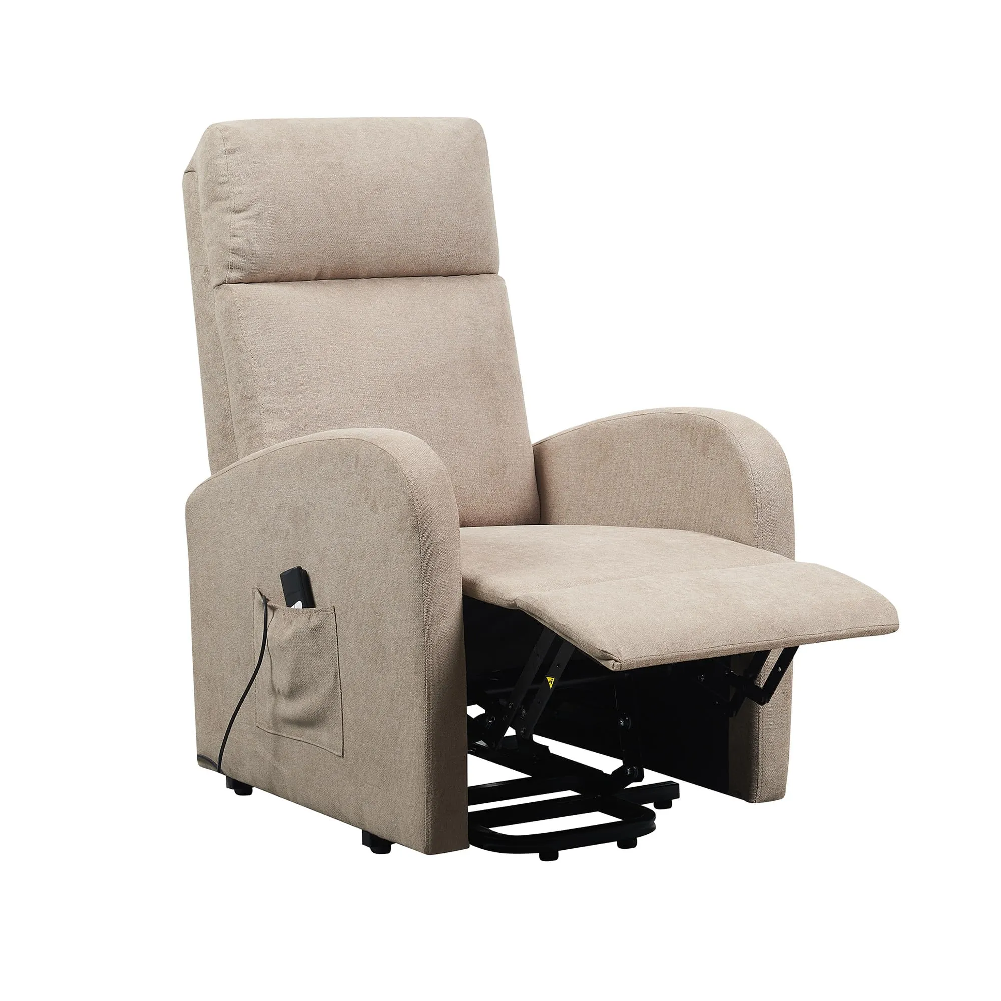 Poltrone Italia Poltrona Relax Elettrica 2 Motori Alzapersona Beige - immagine 3