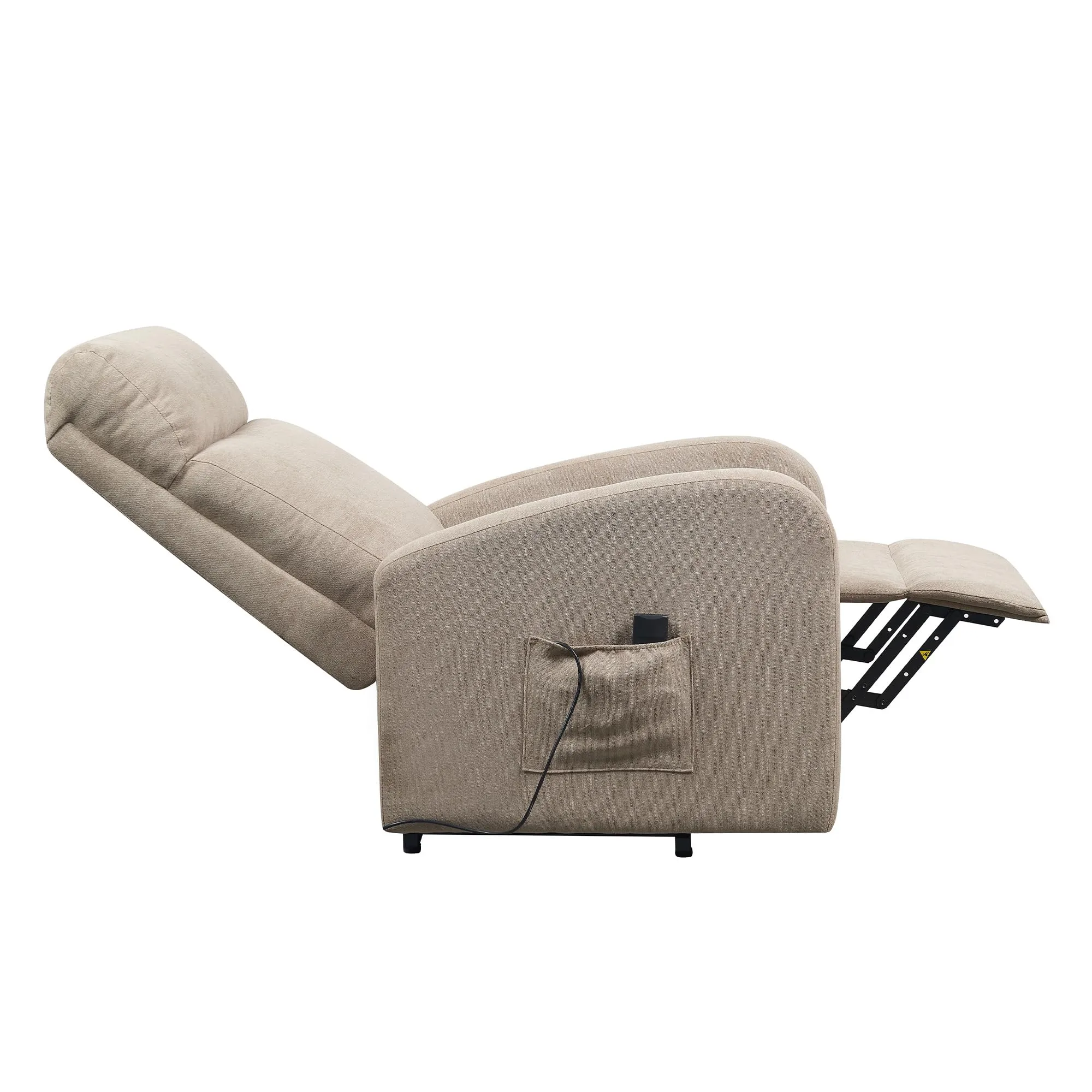 Poltrone Italia Poltrona Relax Elettrica 2 Motori Alzapersona Beige - immagine 5