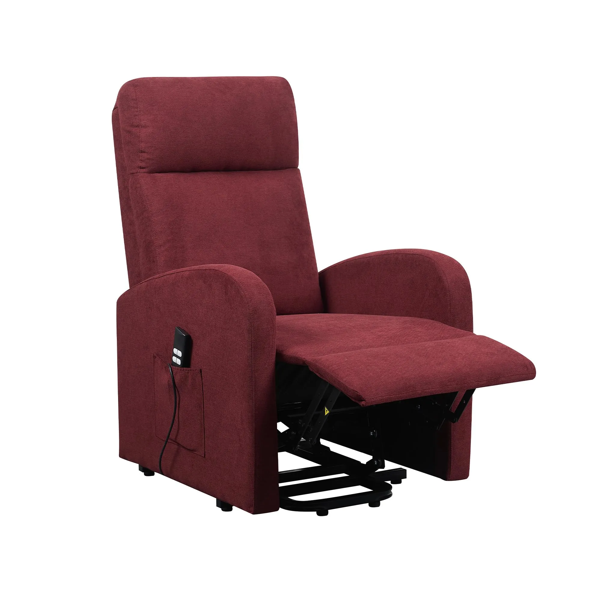 Poltrone Italia Poltrona Relax Elettrica 2 Motori Alzapersona Bordeaux - immagine 3