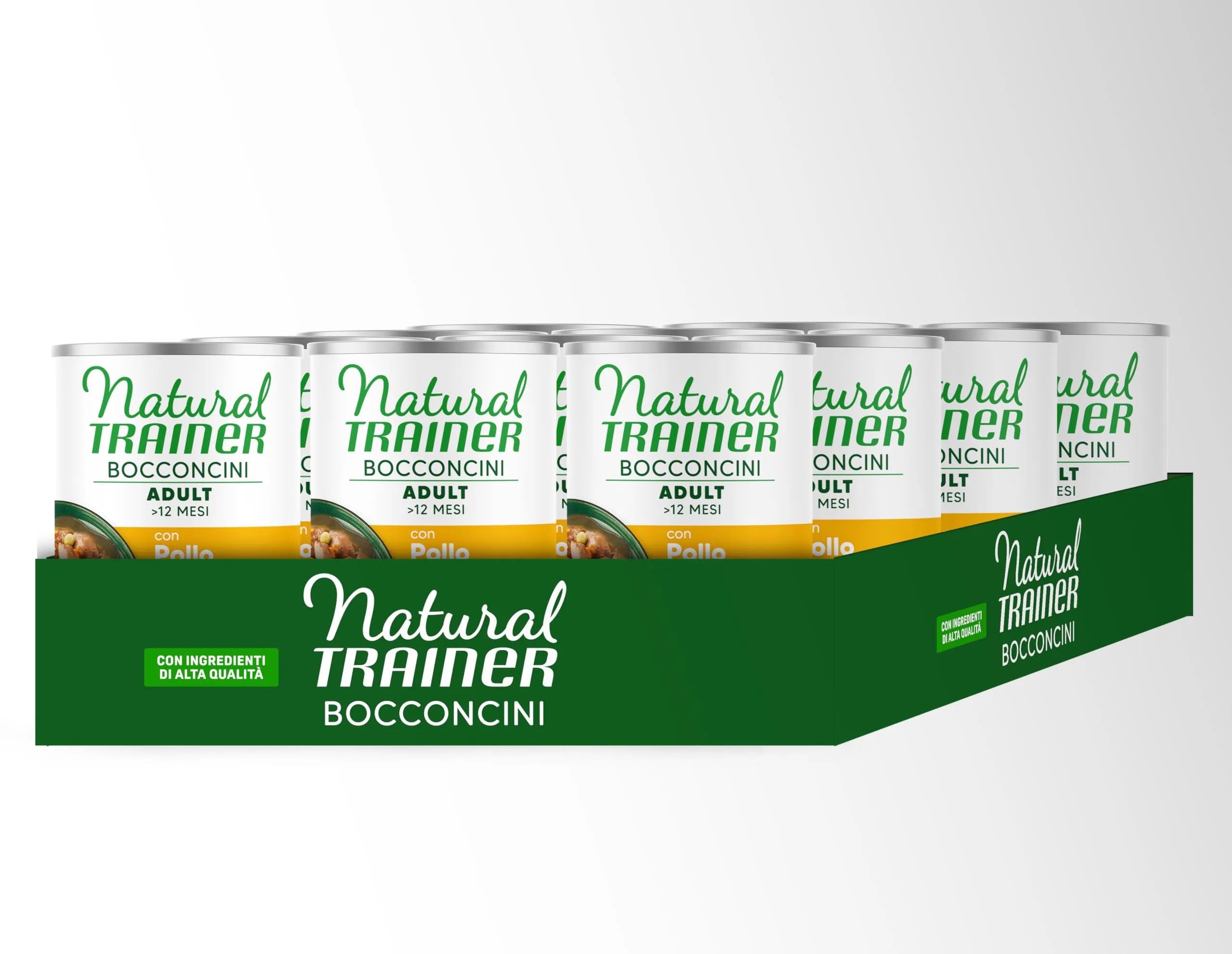 Trainer Natural Bocconcini per Cane Medium & Maxi con Pollo - 12 x 415g - immagine 2