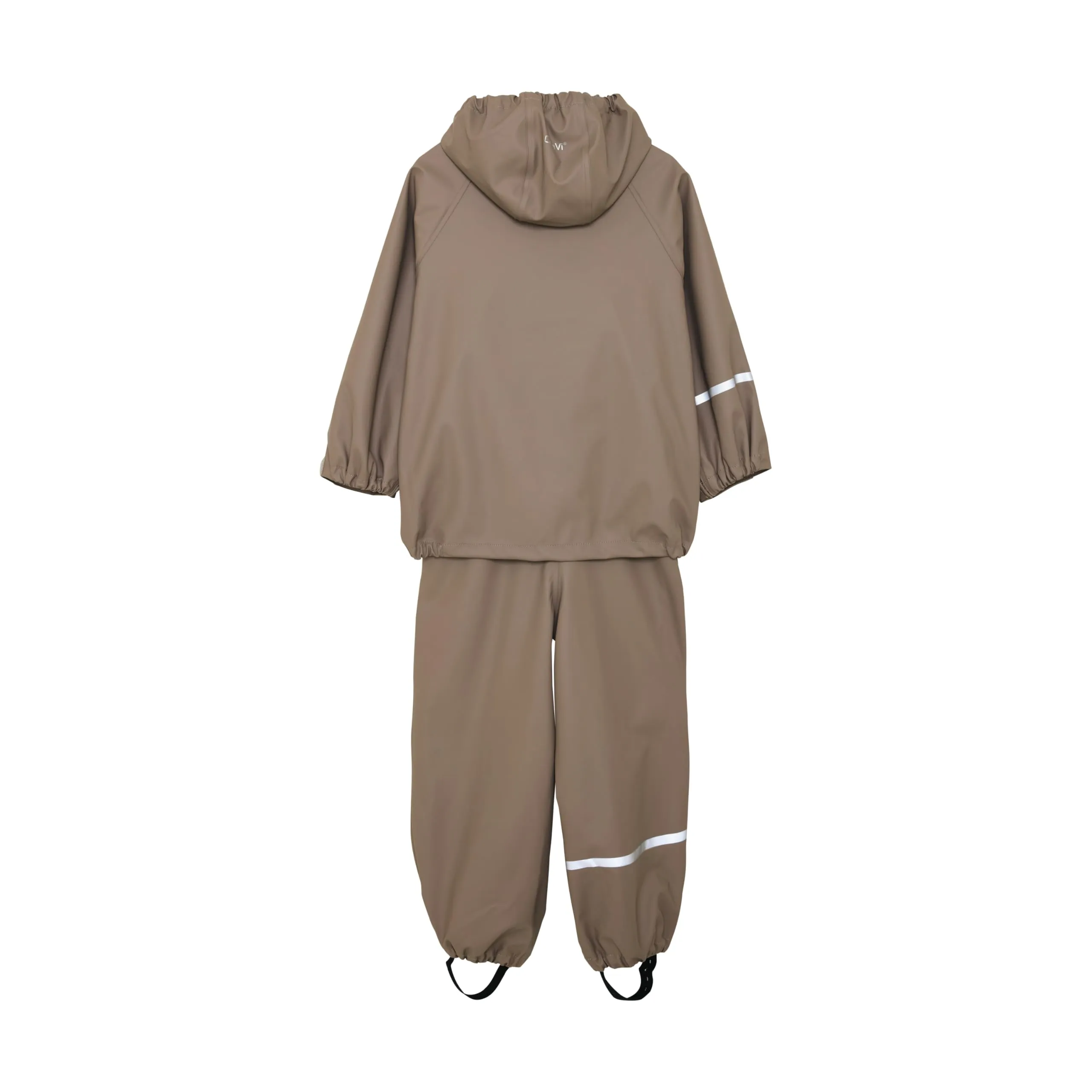 Celavi Basic Rainwear Set - Solid PU, Fungi, Size 130 - immagine 2