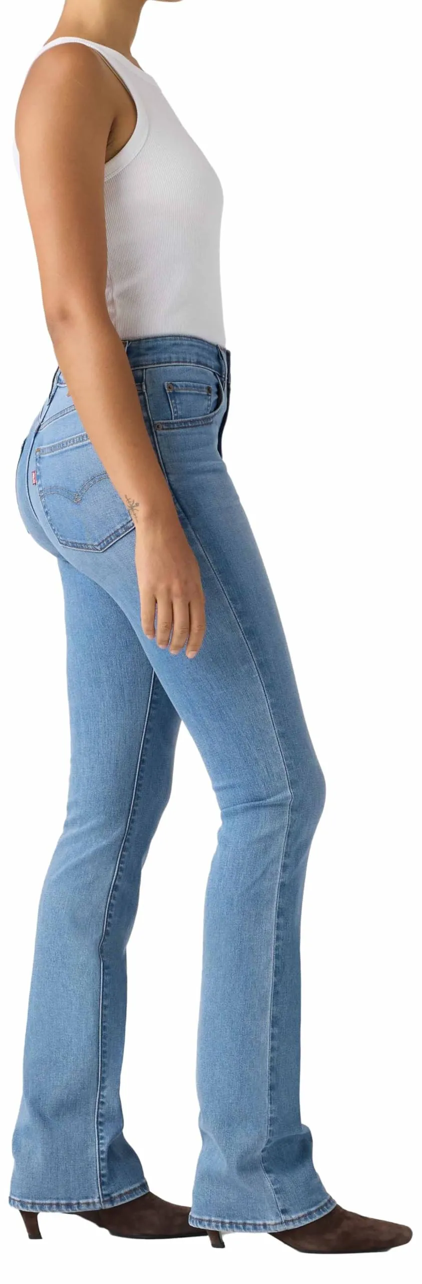 Levi's 725 High Rise Bootcut Jeans - True Blue Mid - immagine 2