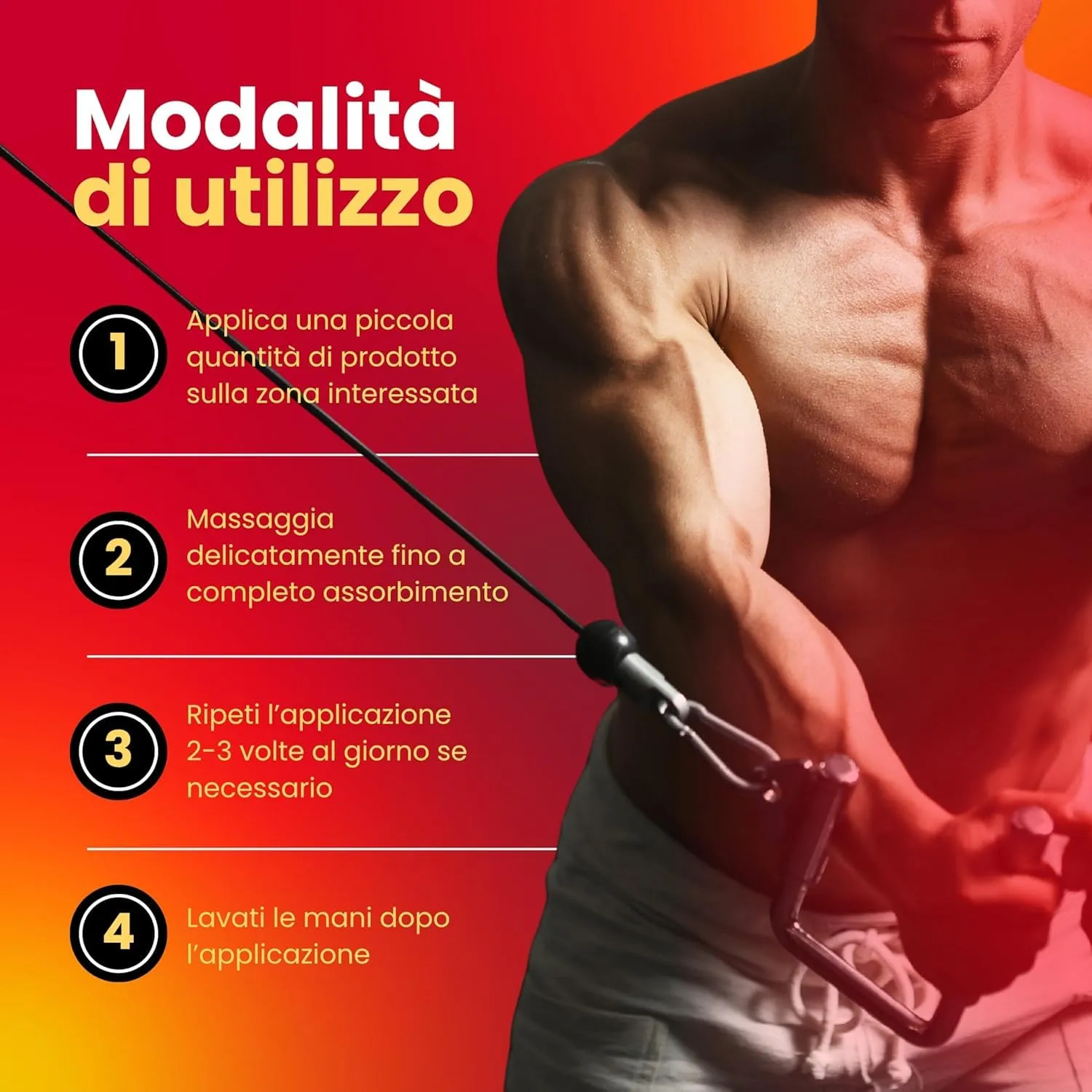 BELL'ITALIABIO Balsamo Cavallo Riscaldante con Arnica, Lavanda e Artiglio del Diavolo, 550ml - immagine 5