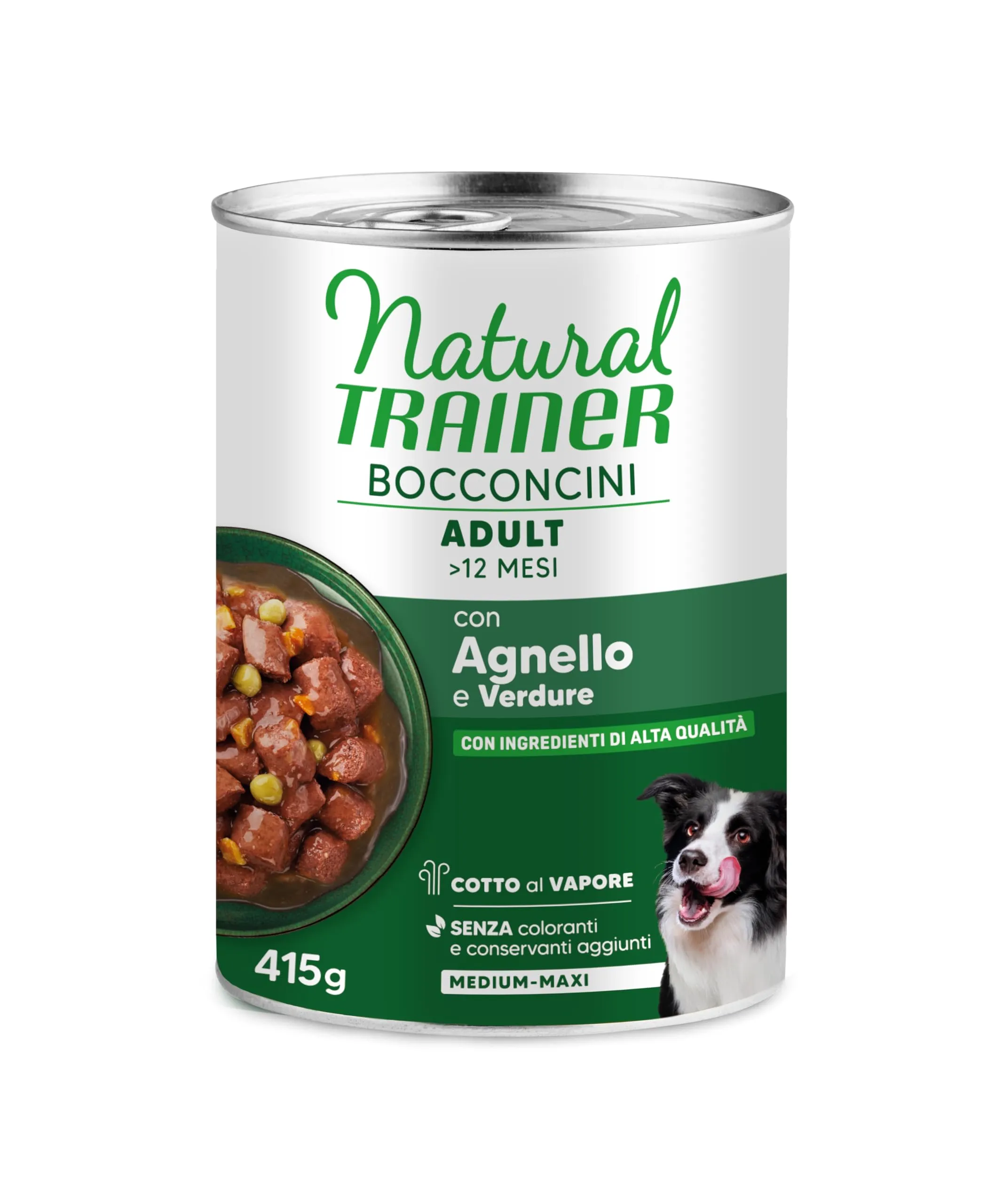 Trainer Natural Bocconcini per Cane Medium & Maxi con Agnello - 12 x 415g - immagine 1