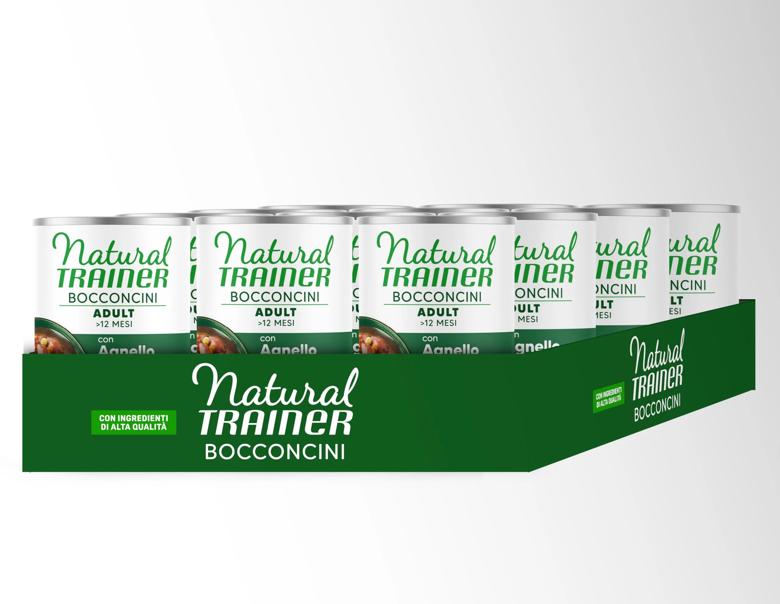 Trainer Natural Bocconcini per Cane Medium & Maxi con Agnello - 12 x 415g - immagine 2