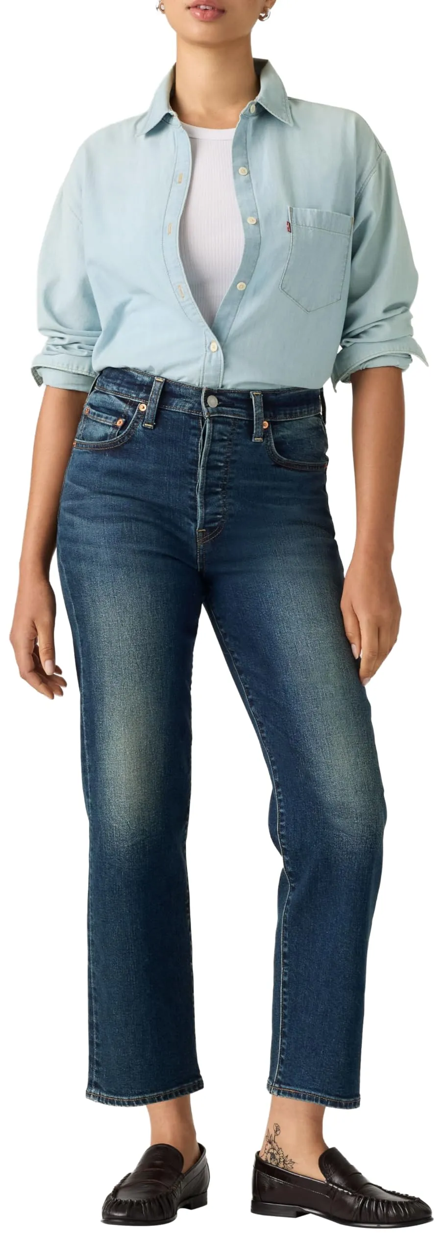 Levi's Ribcage Straight Ankle She Is Ready, 29W / 31L - immagine 5