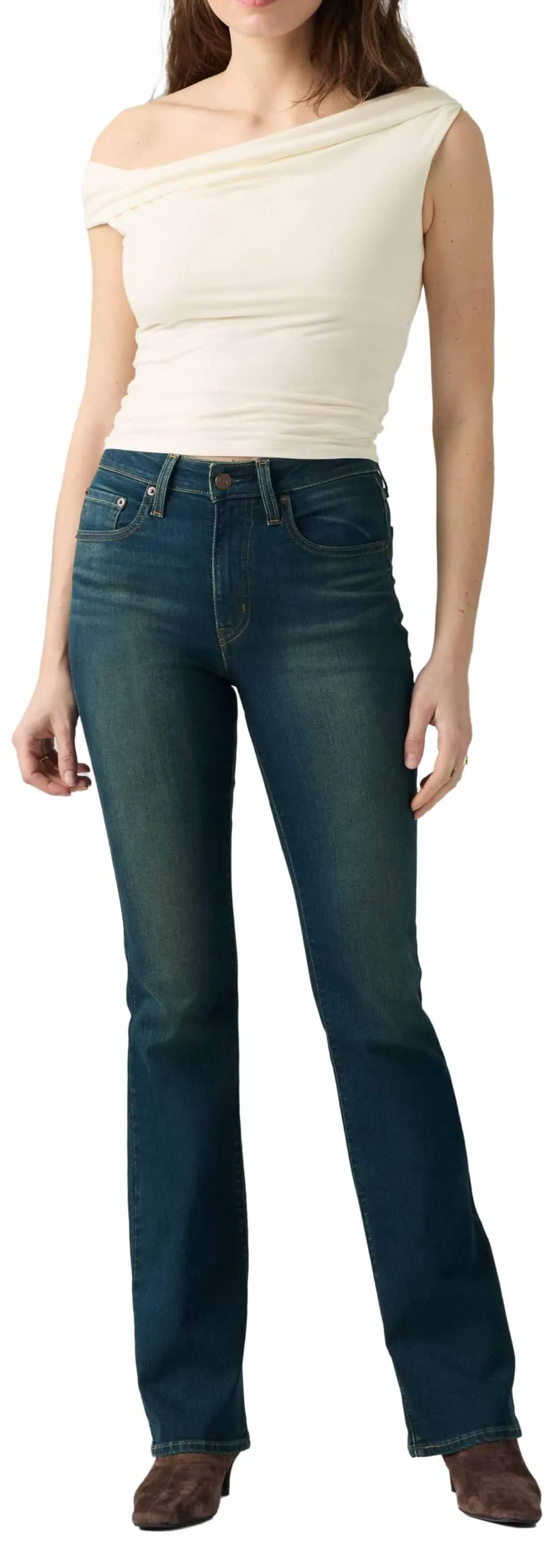 Levi's 725 High Rise Bootcut Jeans - Tint Time - 29W / 32L - immagine 5