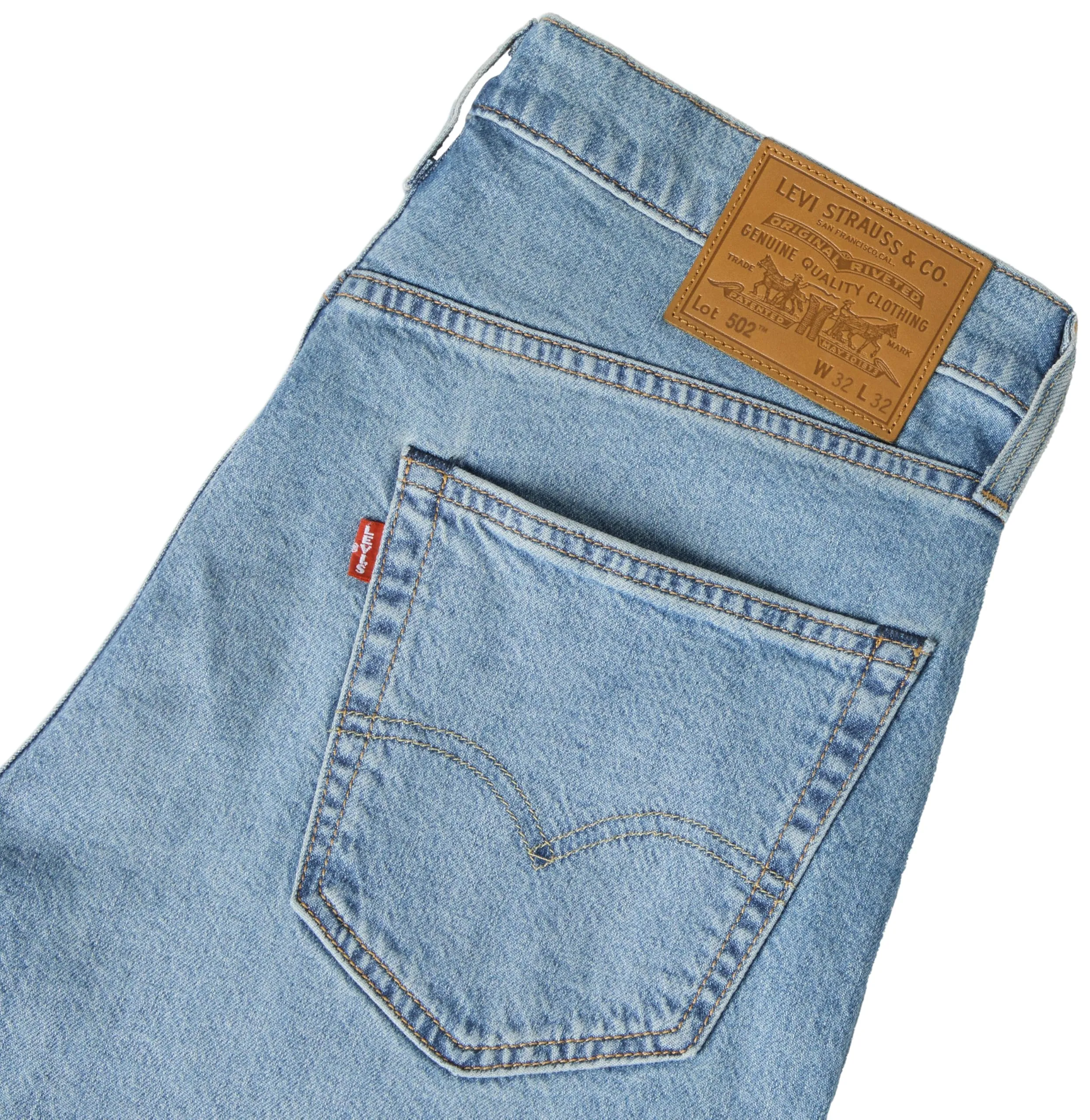 Levi's 502 Taper Just Say Hi 34W / 34L - immagine 7