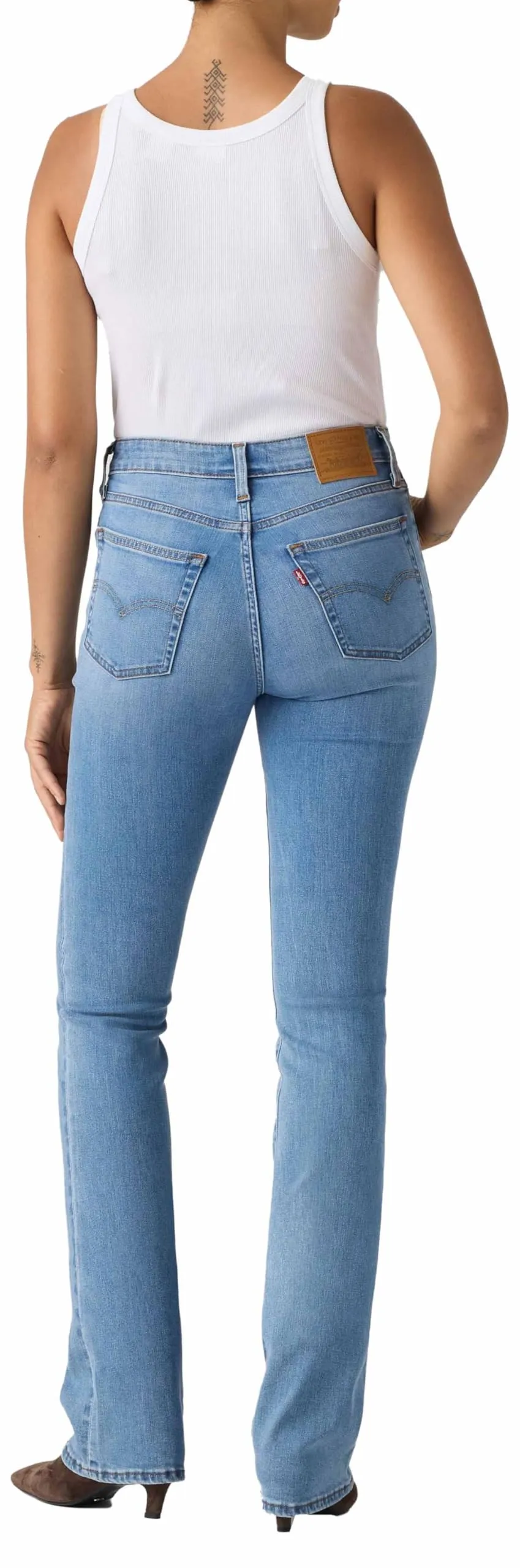 Levi's 725 High Rise Bootcut True Blue Mid - immagine 5