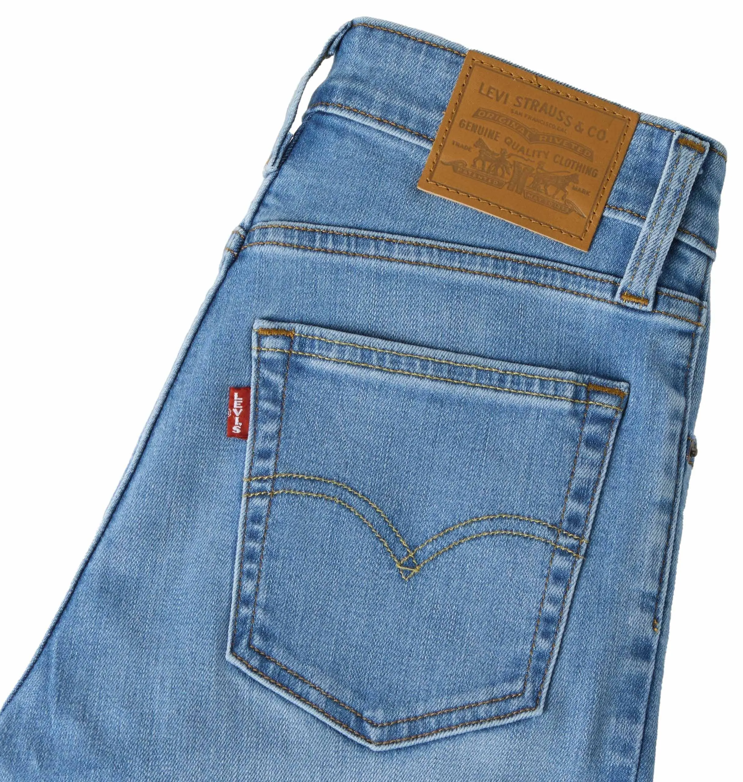 Levi's 725 High Rise Bootcut True Blue Mid - immagine 8