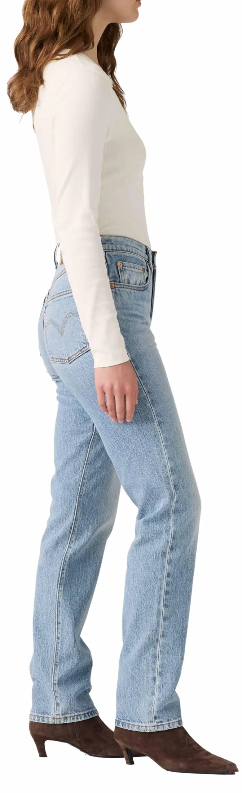 Levi's 501 Jeans da Donna Lazy Frame 30W 30L - immagine 2